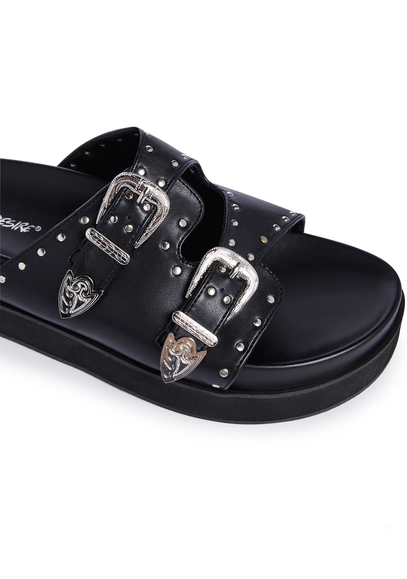 Frontier Western Buckle Sandals - Image 2