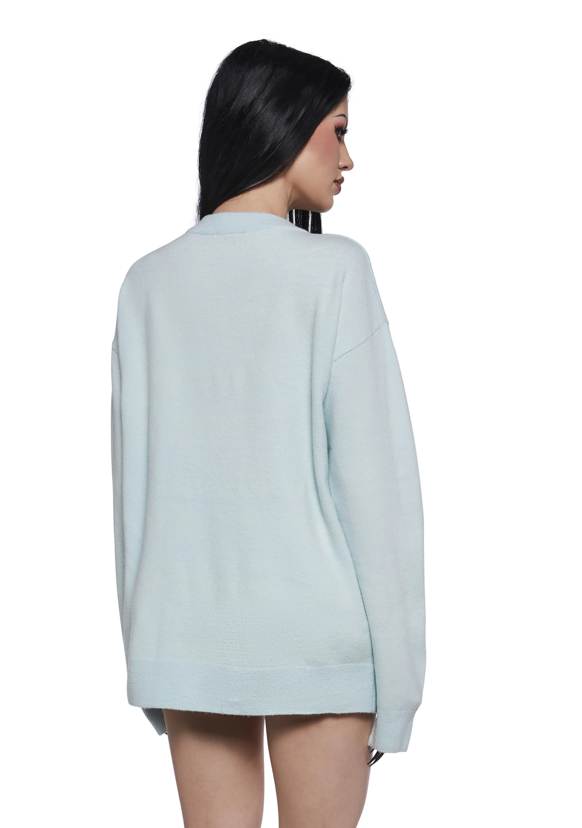 Frosty Dreams Intarsia Sweater - Image 4