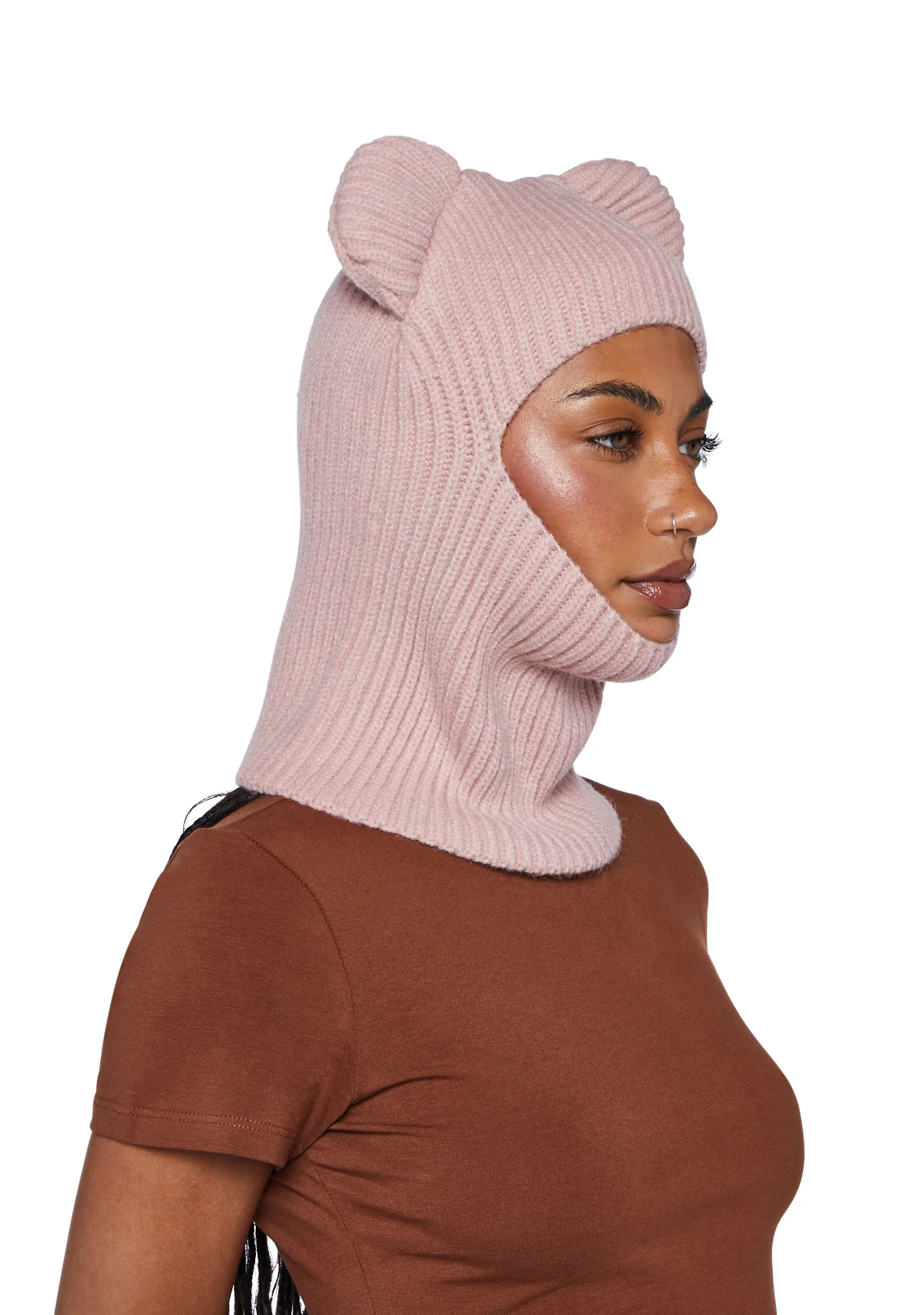 Frosty Paws Ski Mask - Pink - Image 3