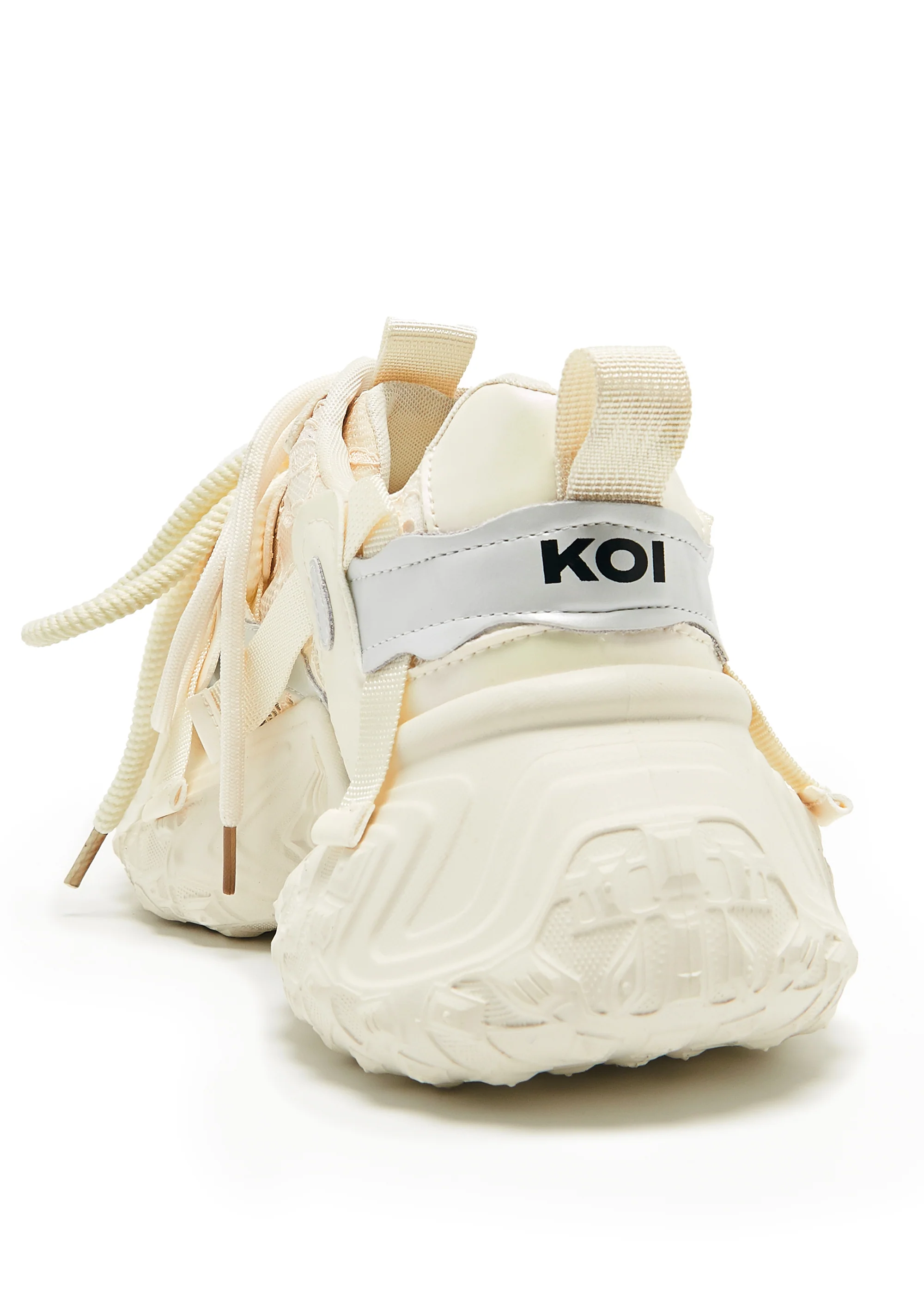 Frozen Shores Mega Chunky Trainers - Vanilla - Image 4