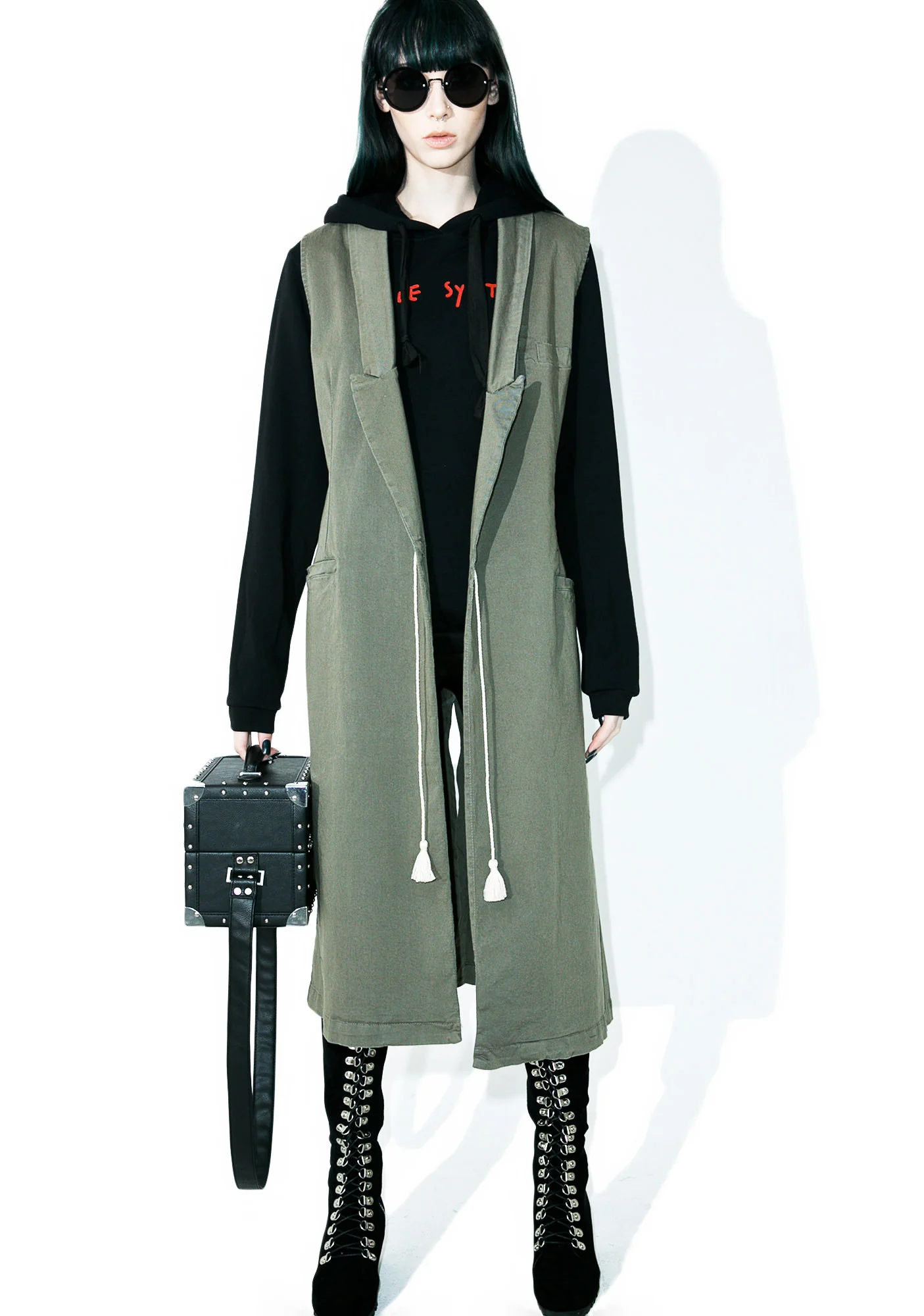 Fuck Le System Long Vest - Image 6