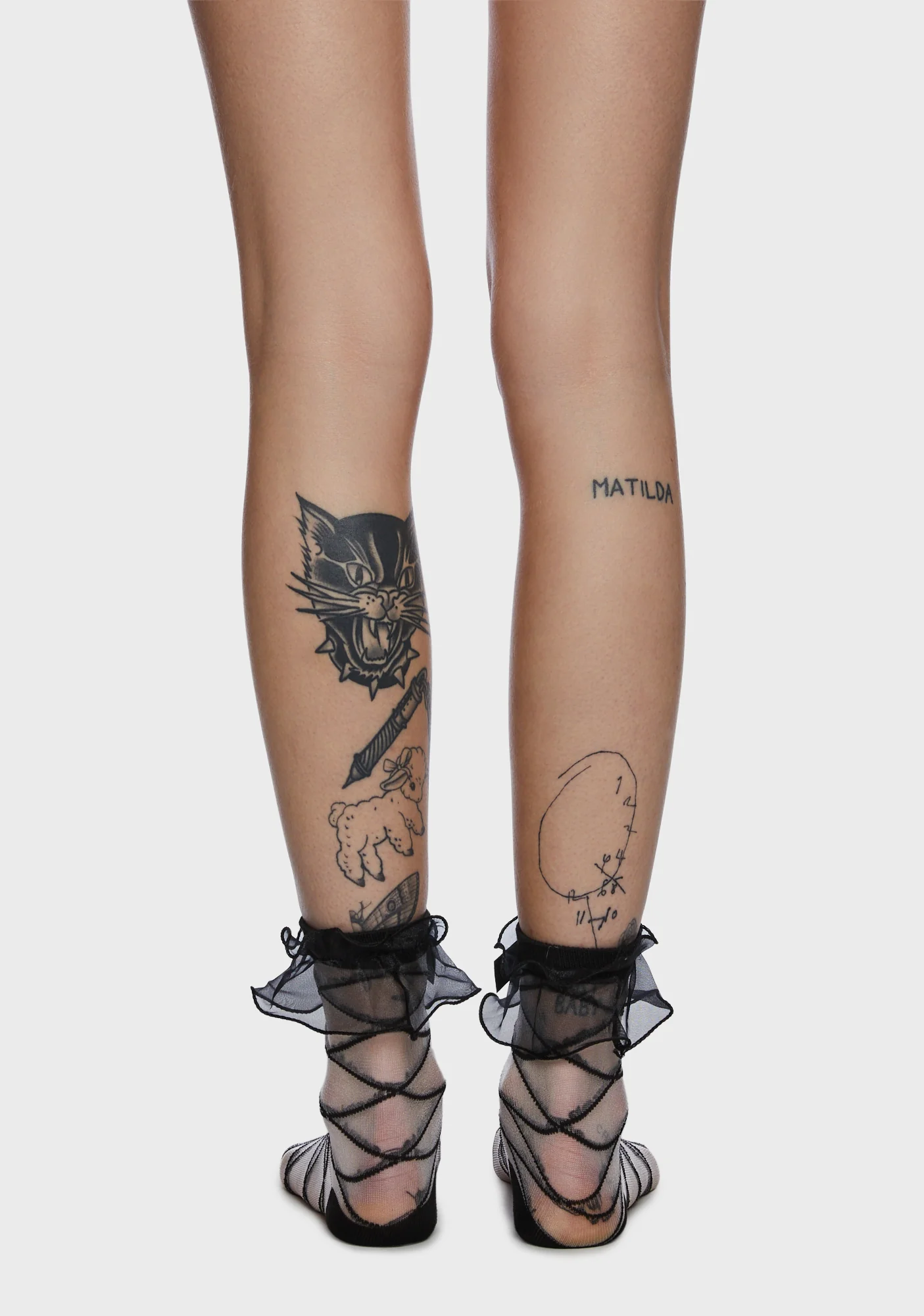 Full Of Fancy Sheer Socks - Image 3