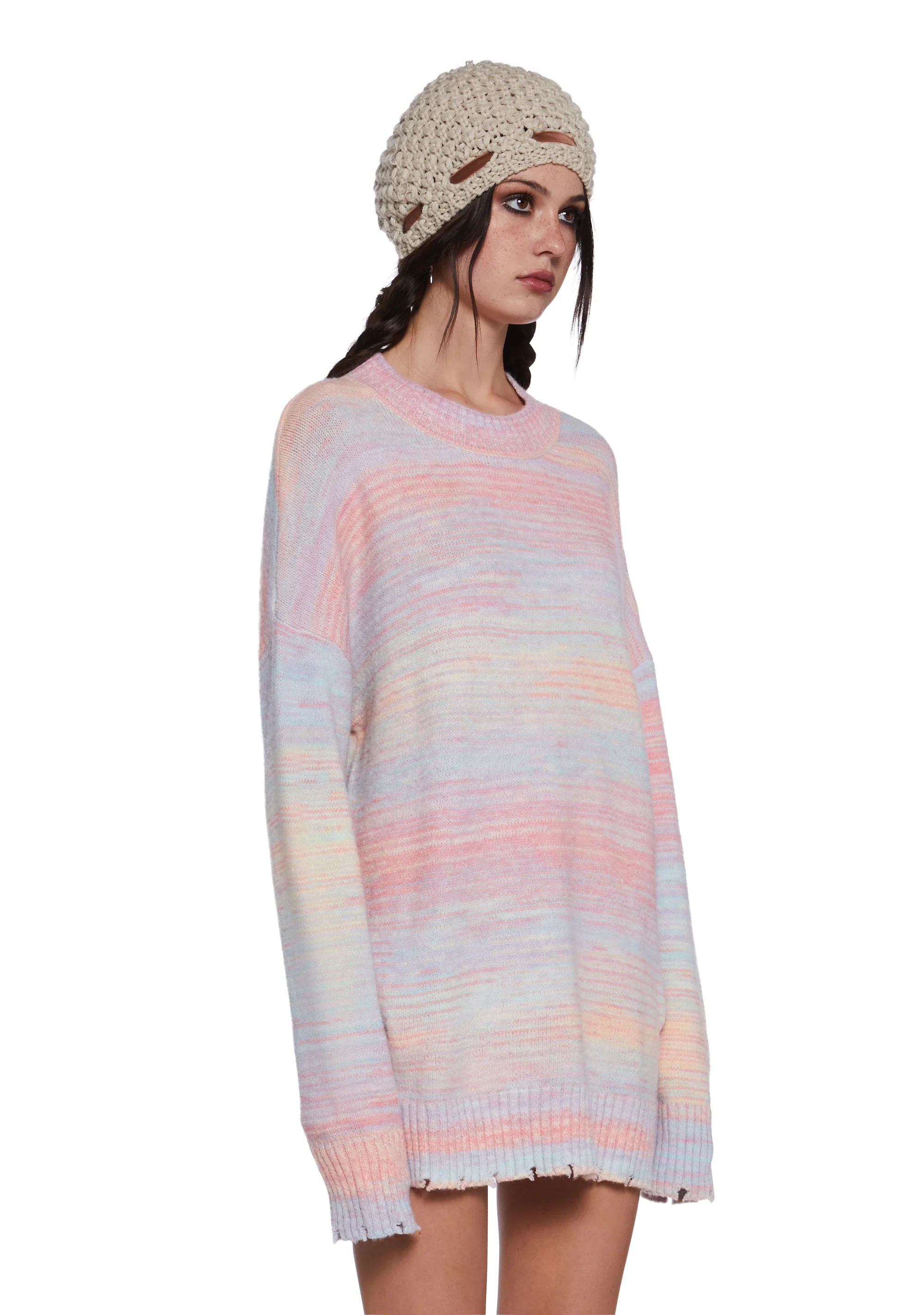 Full Time Dreamer Oversized Sweater - Image 3