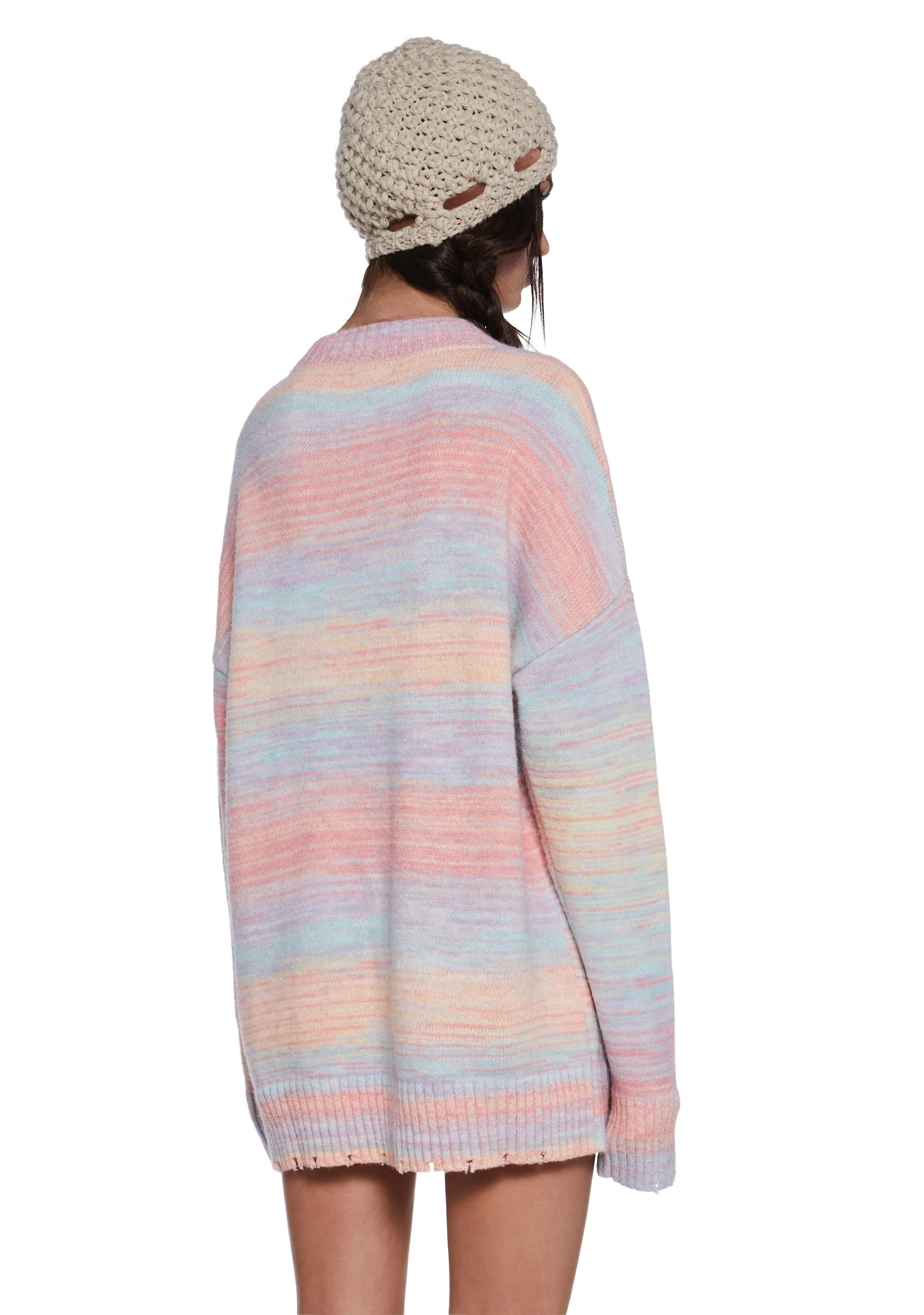 Full Time Dreamer Oversized Sweater - Image 4