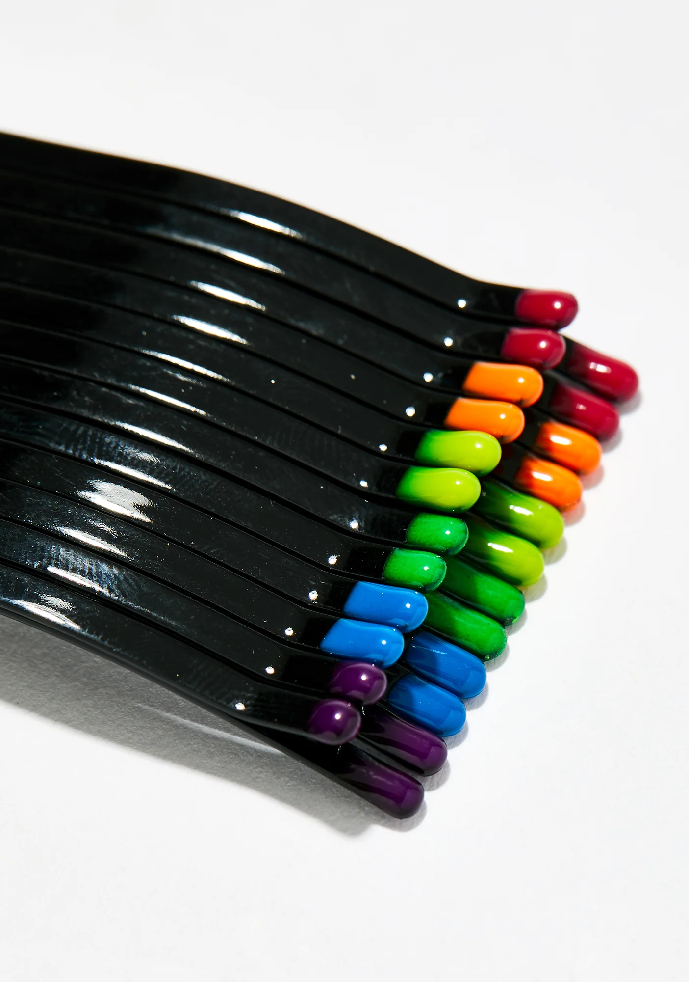 Funky Babe Rainbow Tip Bobby Pins - Image 3