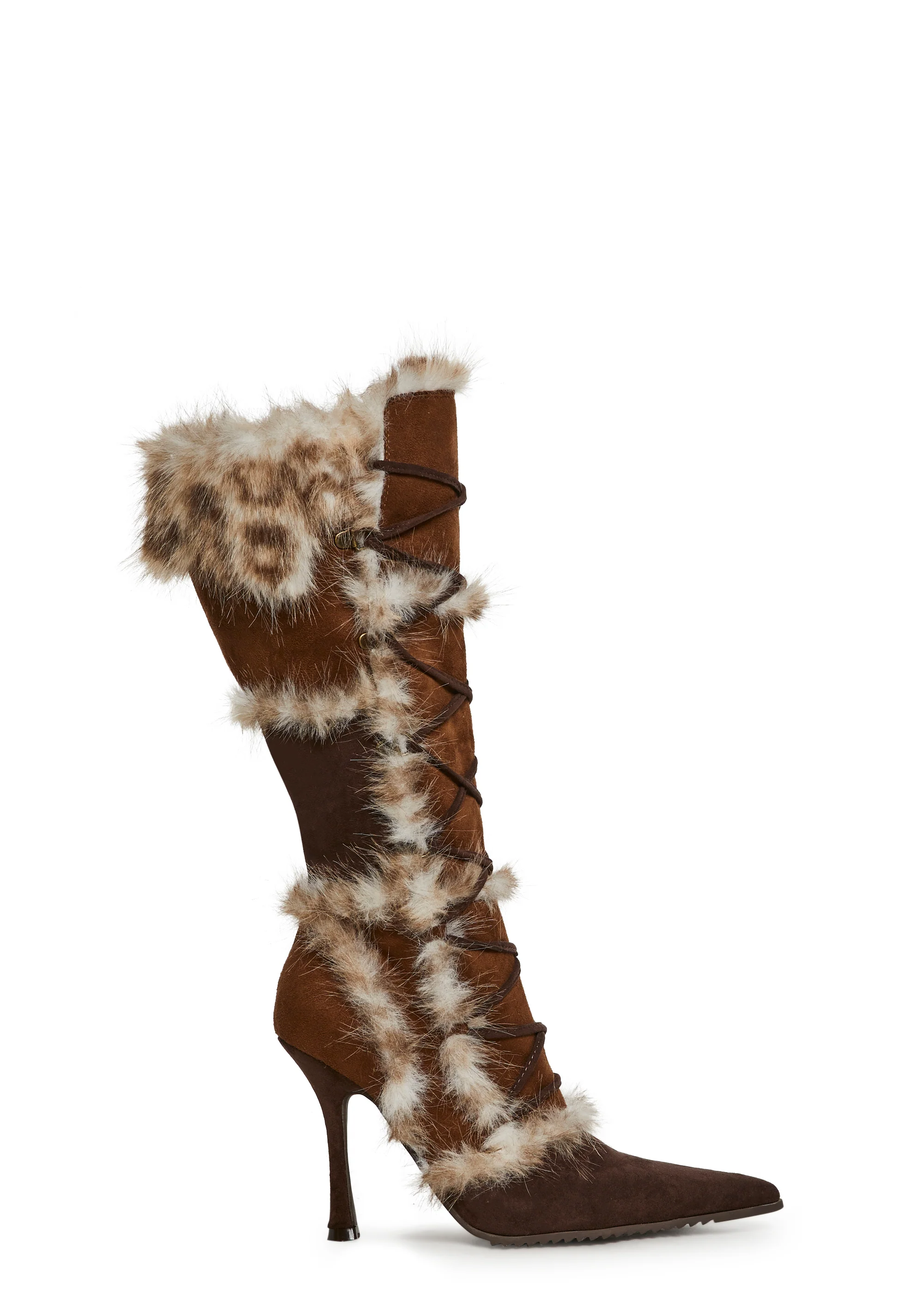 Delightful Kismet Faux Fur Boots - Image 3
