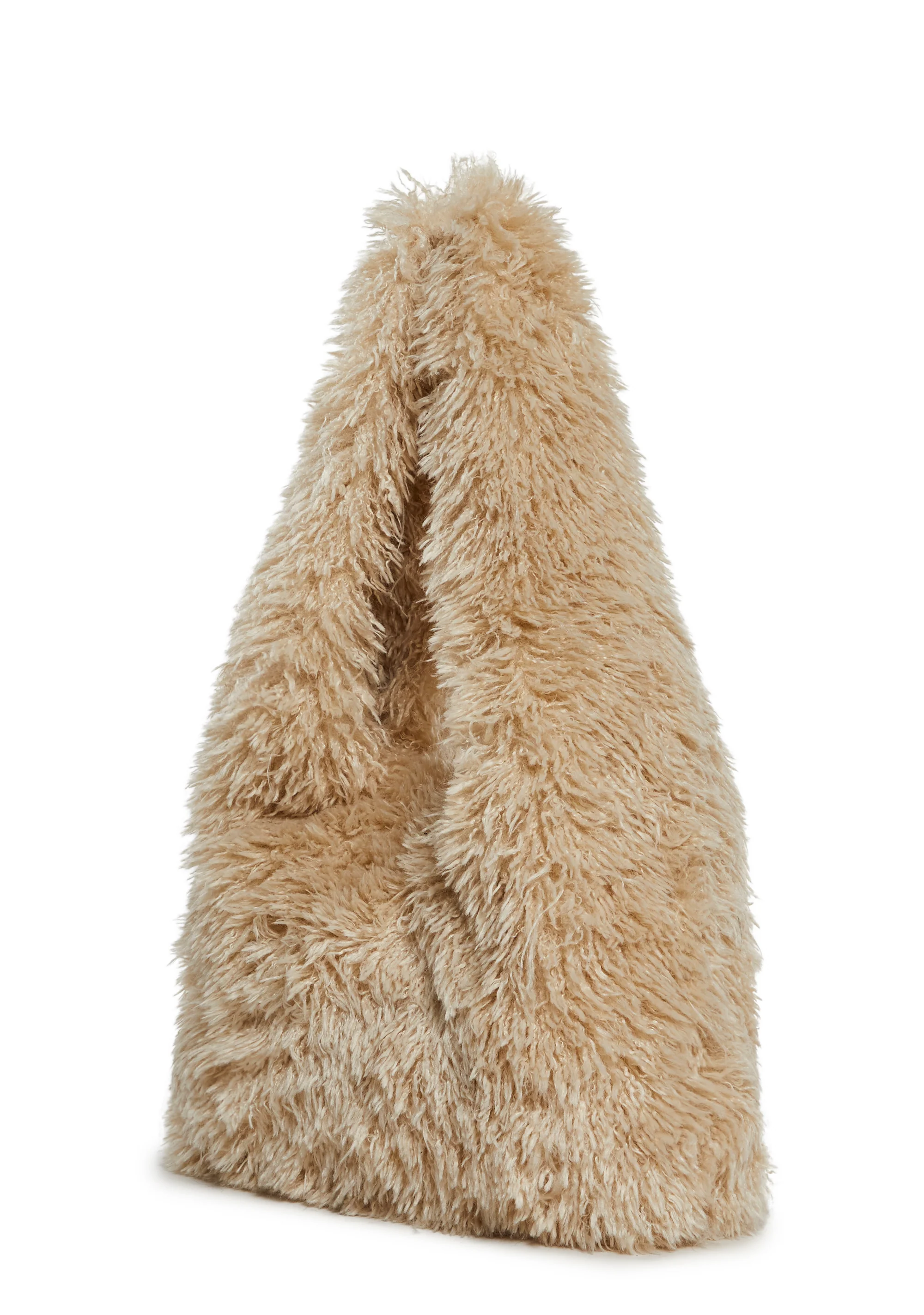 Cutie Heart Faux Fur Shoulder Bag - Image 5