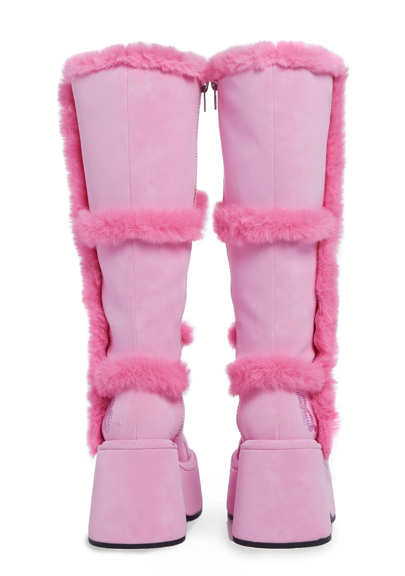 Sparkly Dreams Patchwork Boots - Image 4