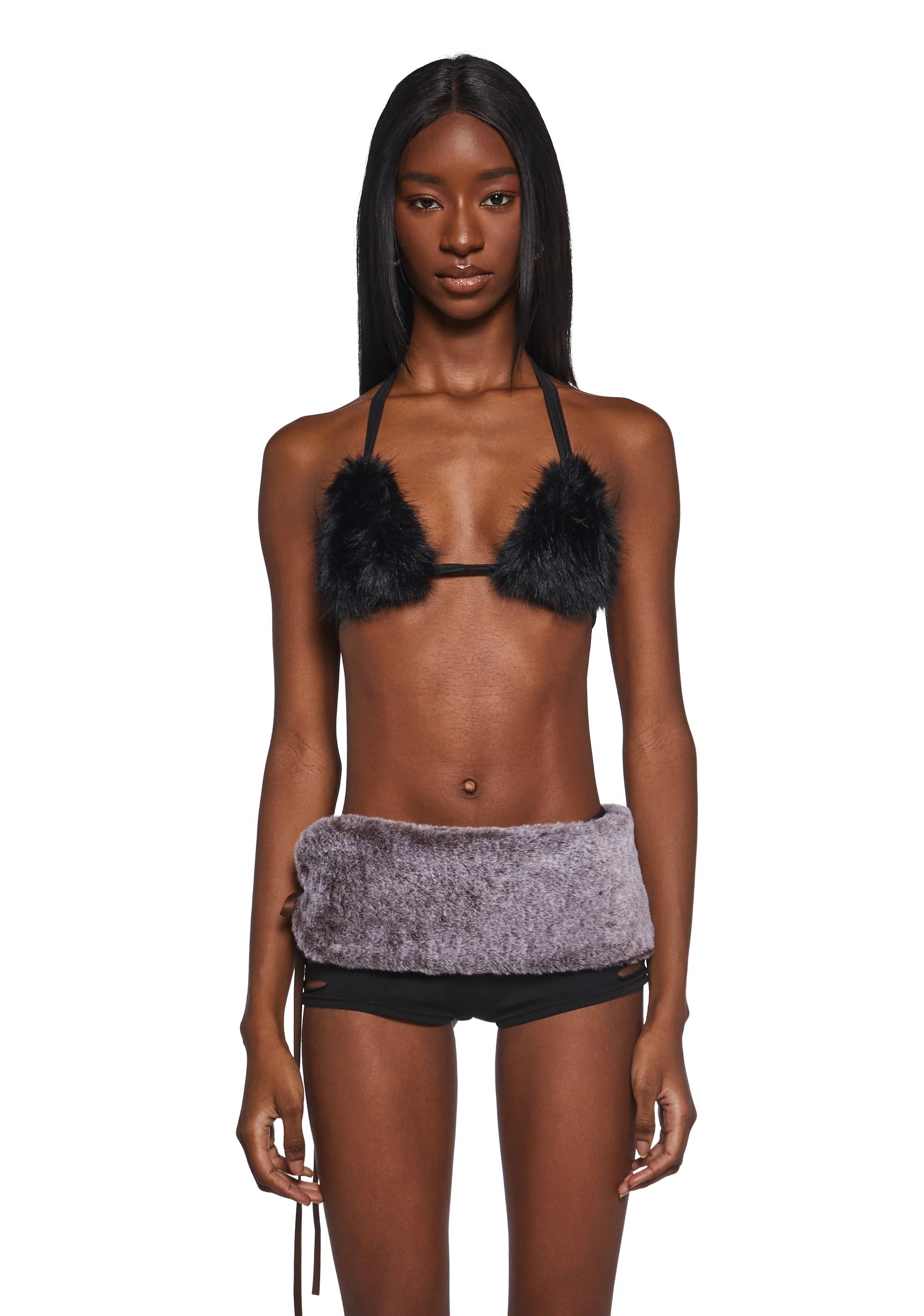 Renegade Fur Wrap Belt - Image 2