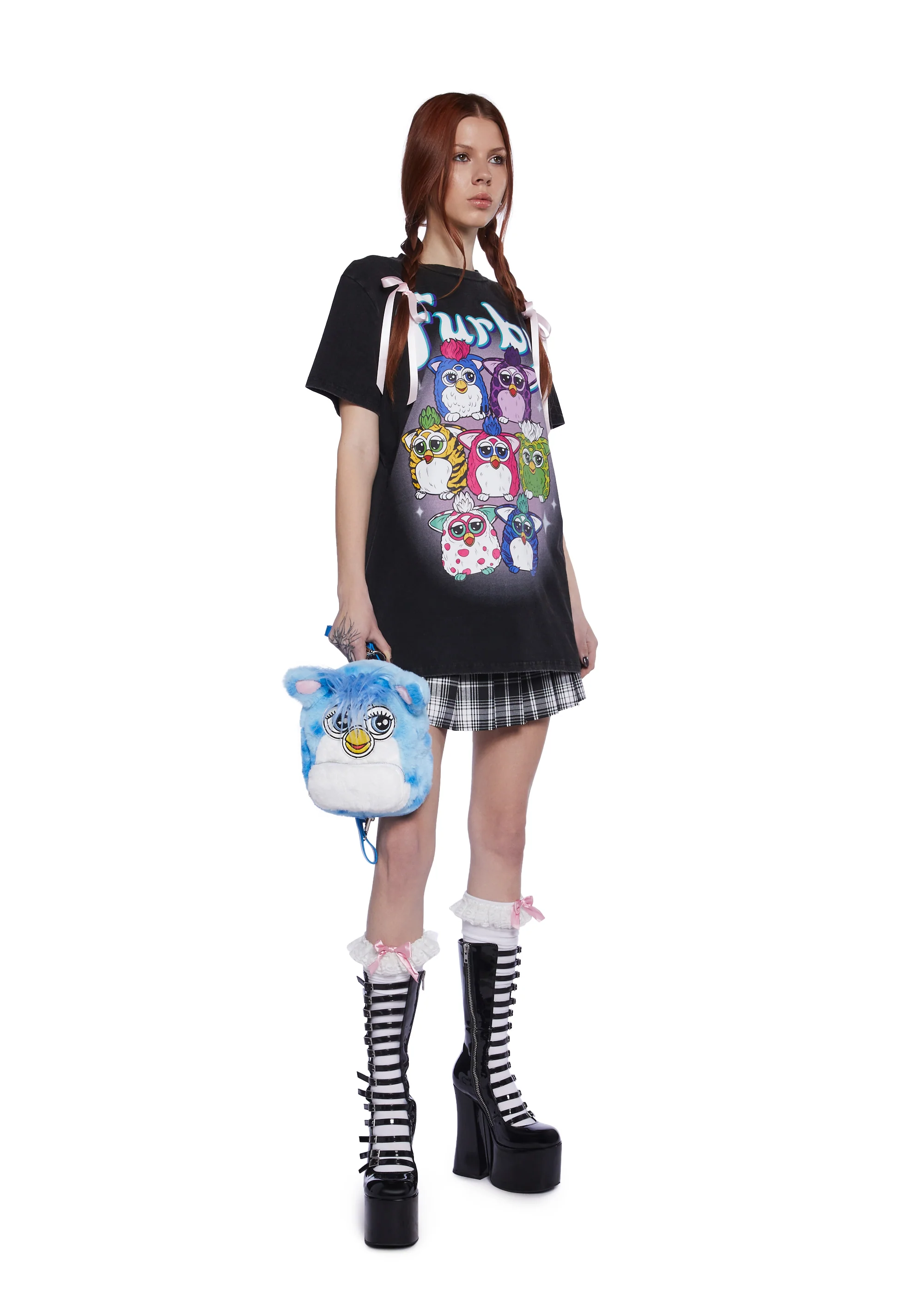 Furry Crew Oversized Tee - Image 3