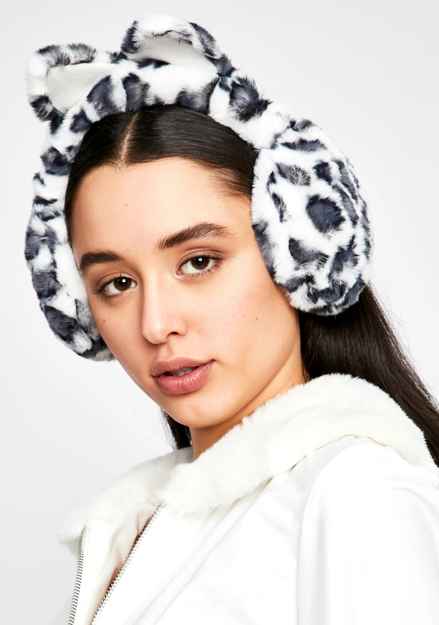 Furry Friend Spotted Earmuffs - Image 2
