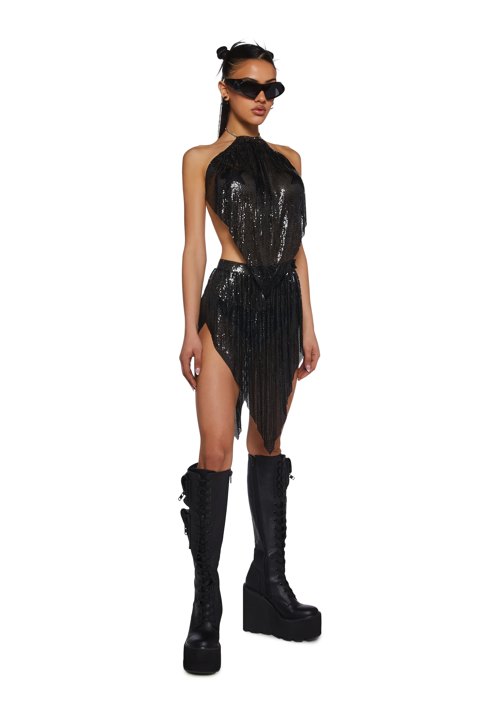 Futurism Flash Mini Skirt - Image 2