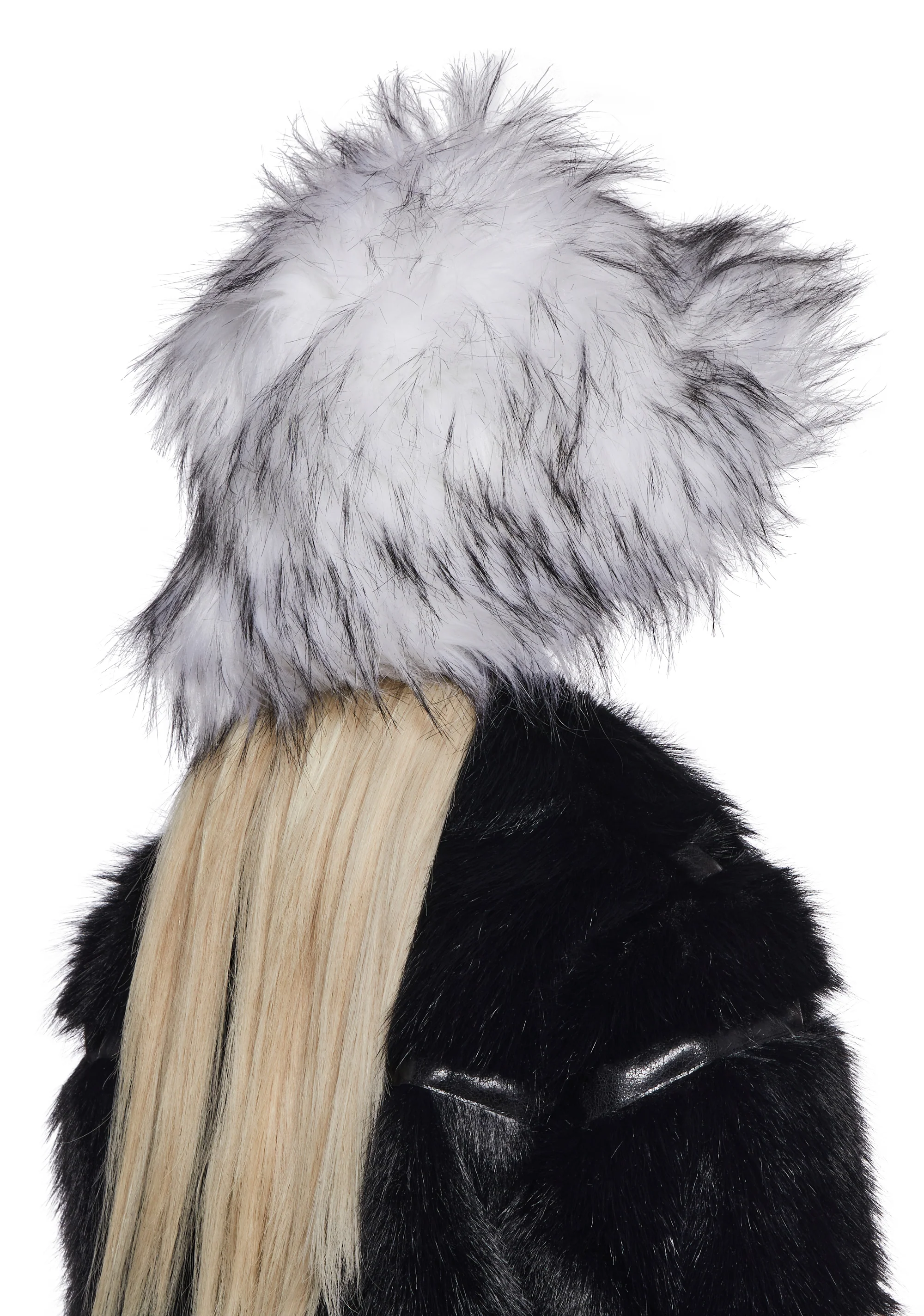 Flirty Fuzzy Bucket Hat - White - Image 3