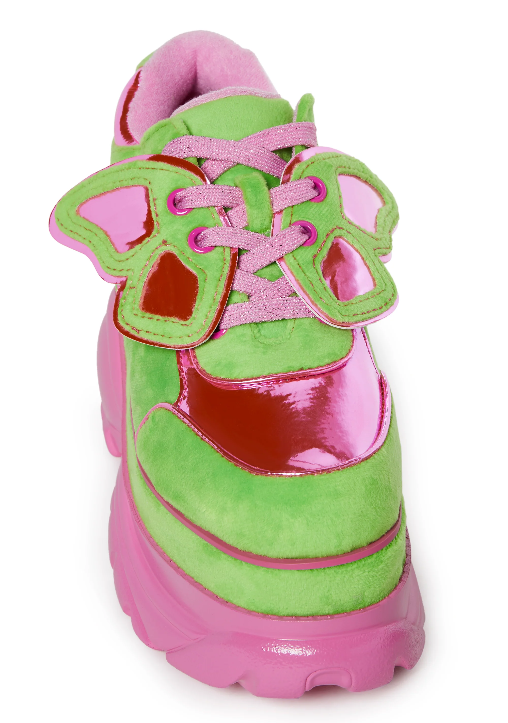 Groovy Butterfly Platform Sneakers - Image 2