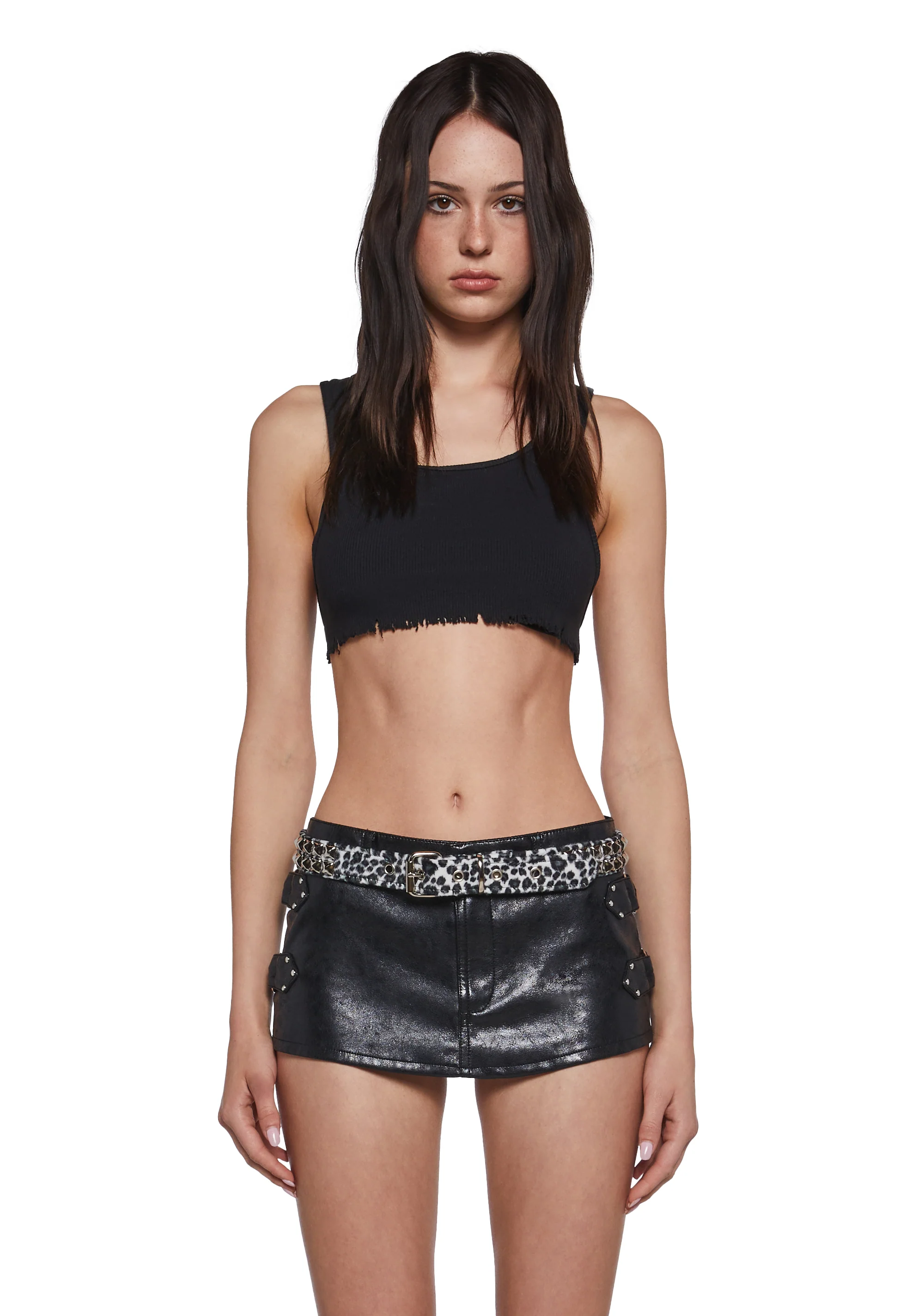 Fuzzy Leopard Belt - Image 2