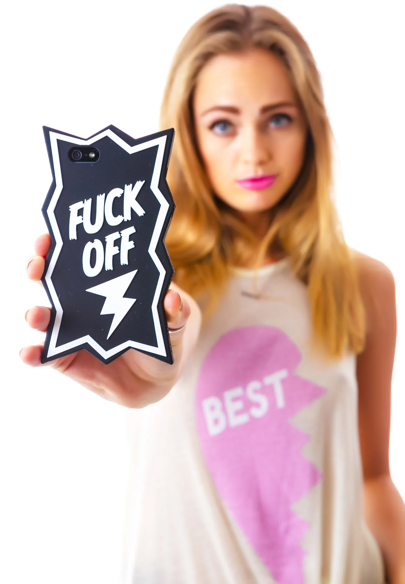 "FXXK OFF" BBCDS iPhone 5 Case - Image 2