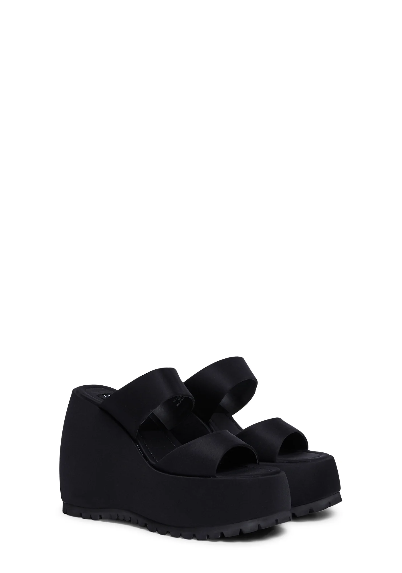 Gabriella Platform Wedge Mules - Image 3