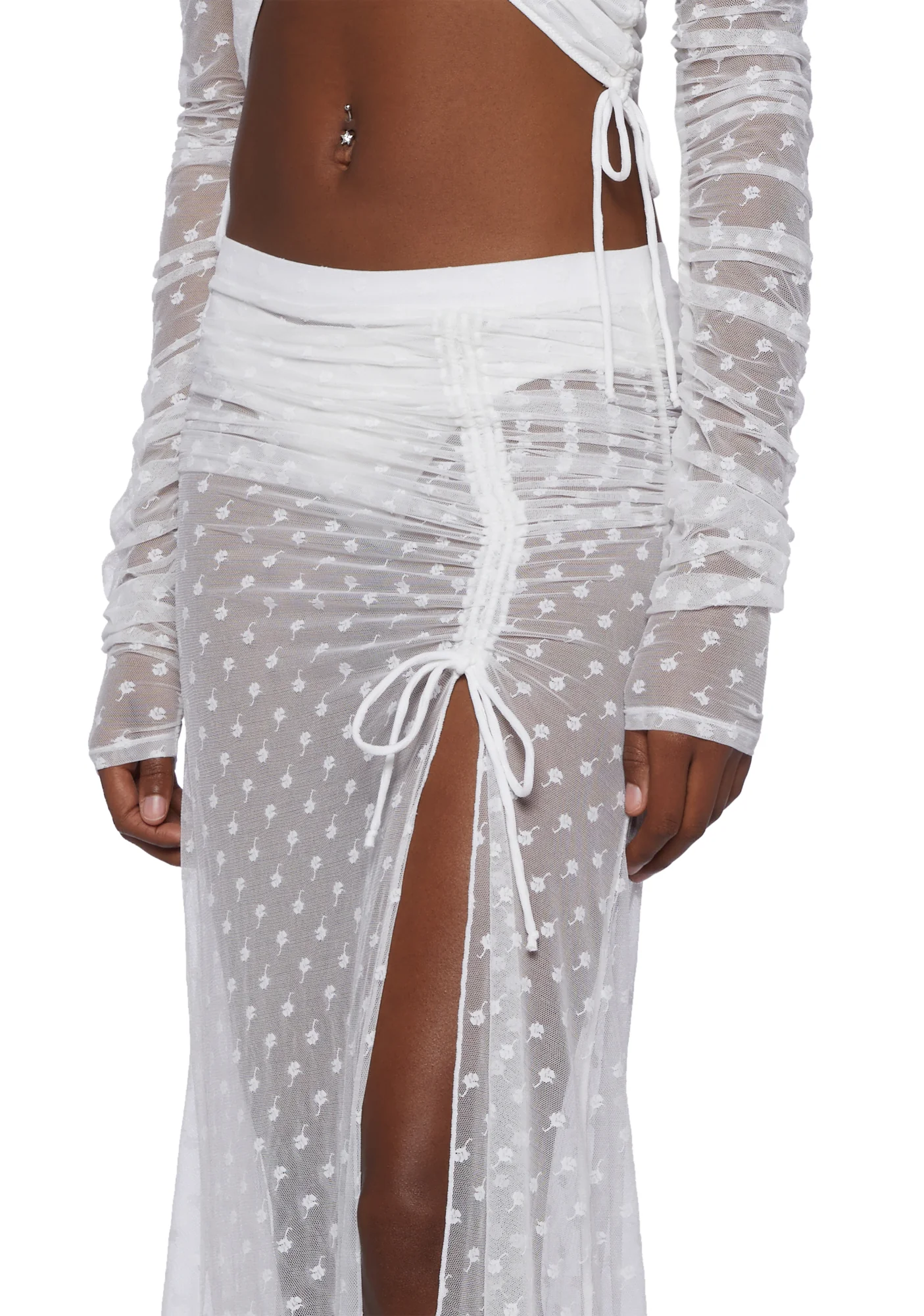 Garden Symphony Maxi Skirt - Image 5