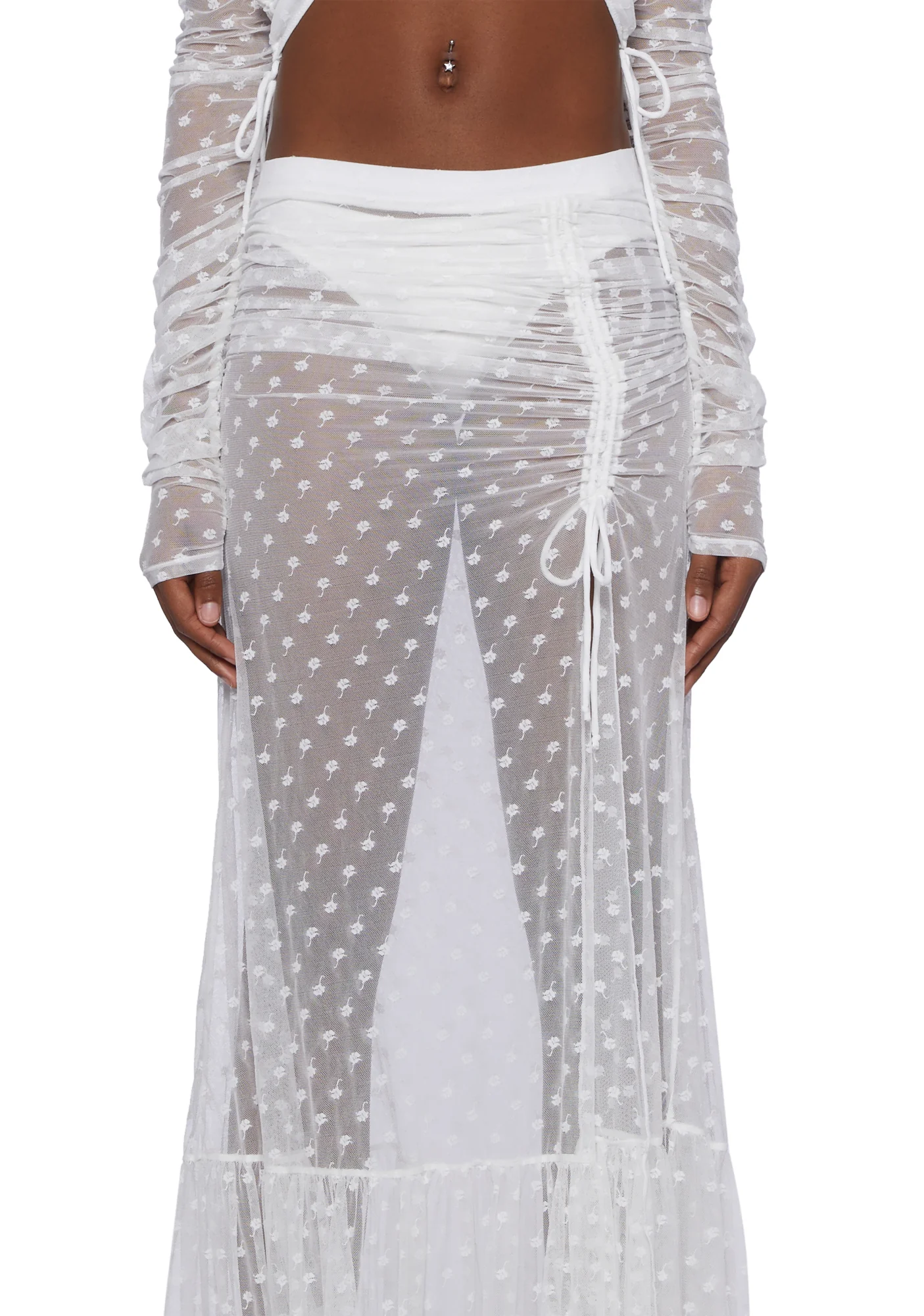 Garden Symphony Maxi Skirt - Image 6
