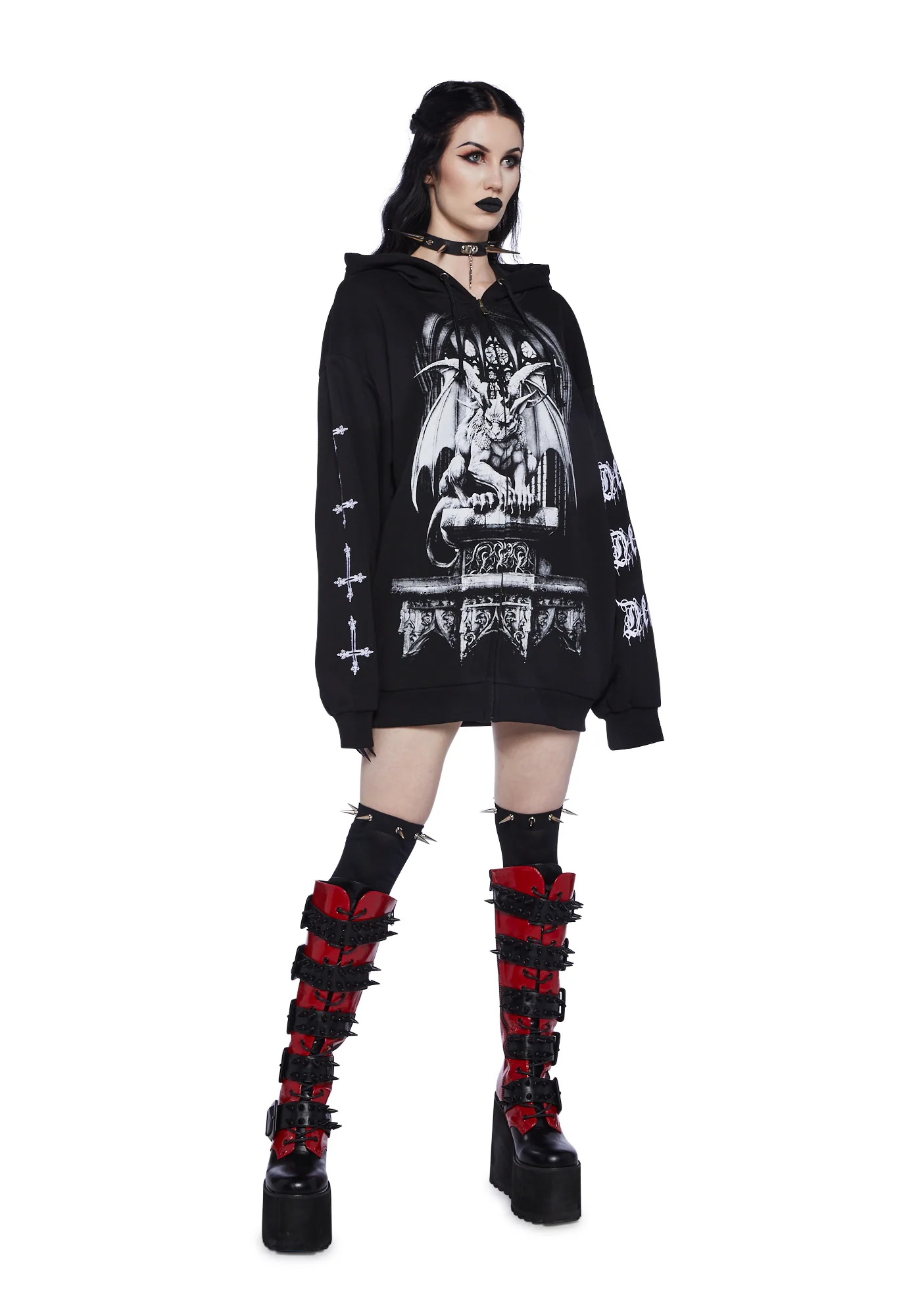 Craved Spirit Oversized Hoodie - Image 2