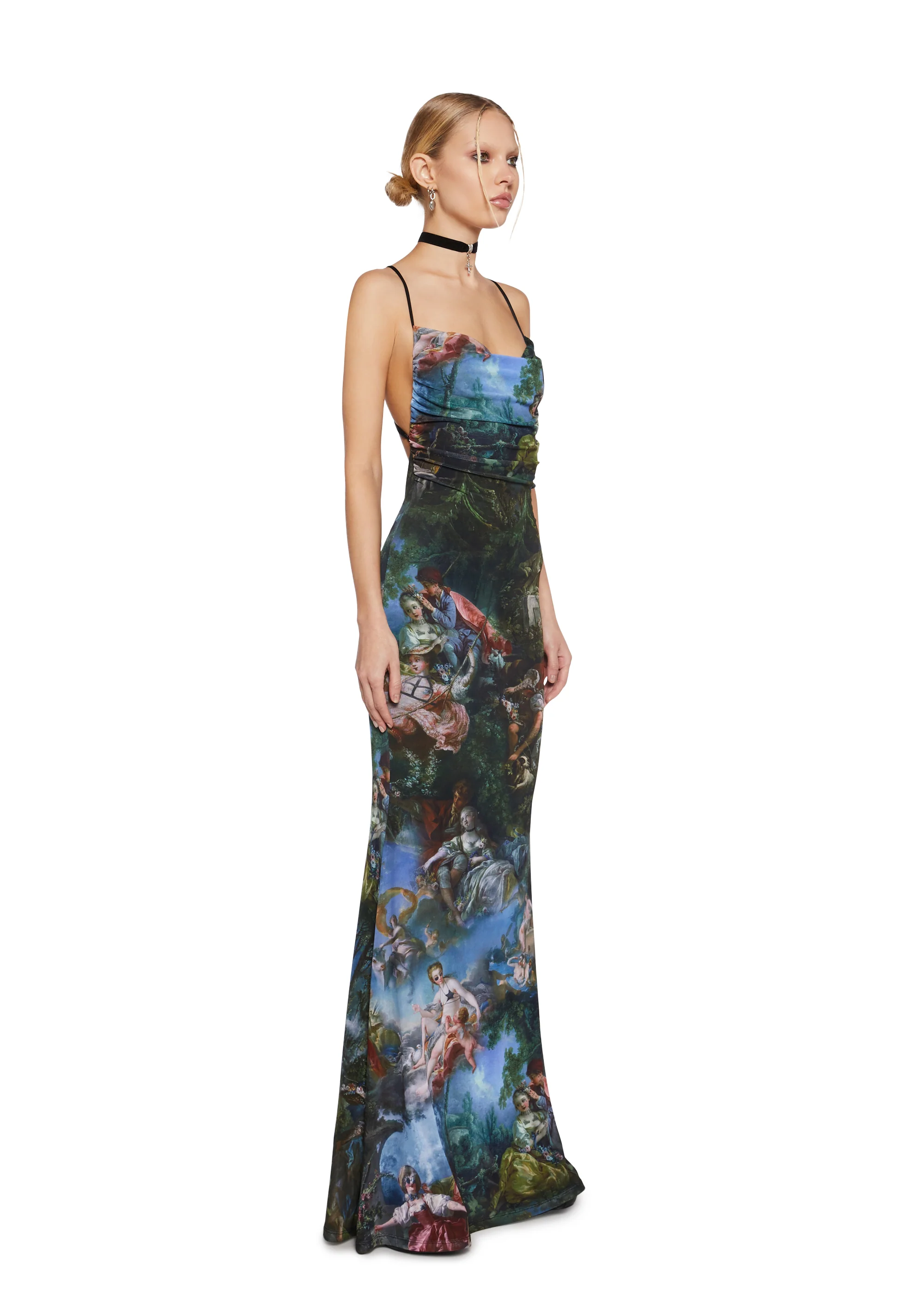 Gaze Of Love Maxi Dress - Da Vinci’s Demons - Image 3