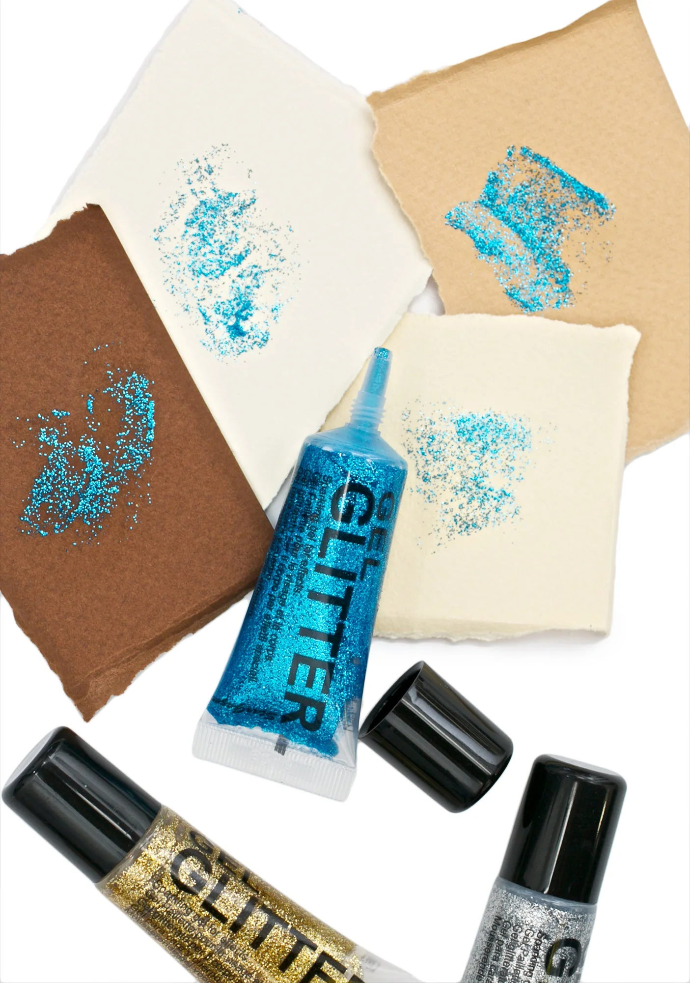 Gel Glitter - Gold - Image 6