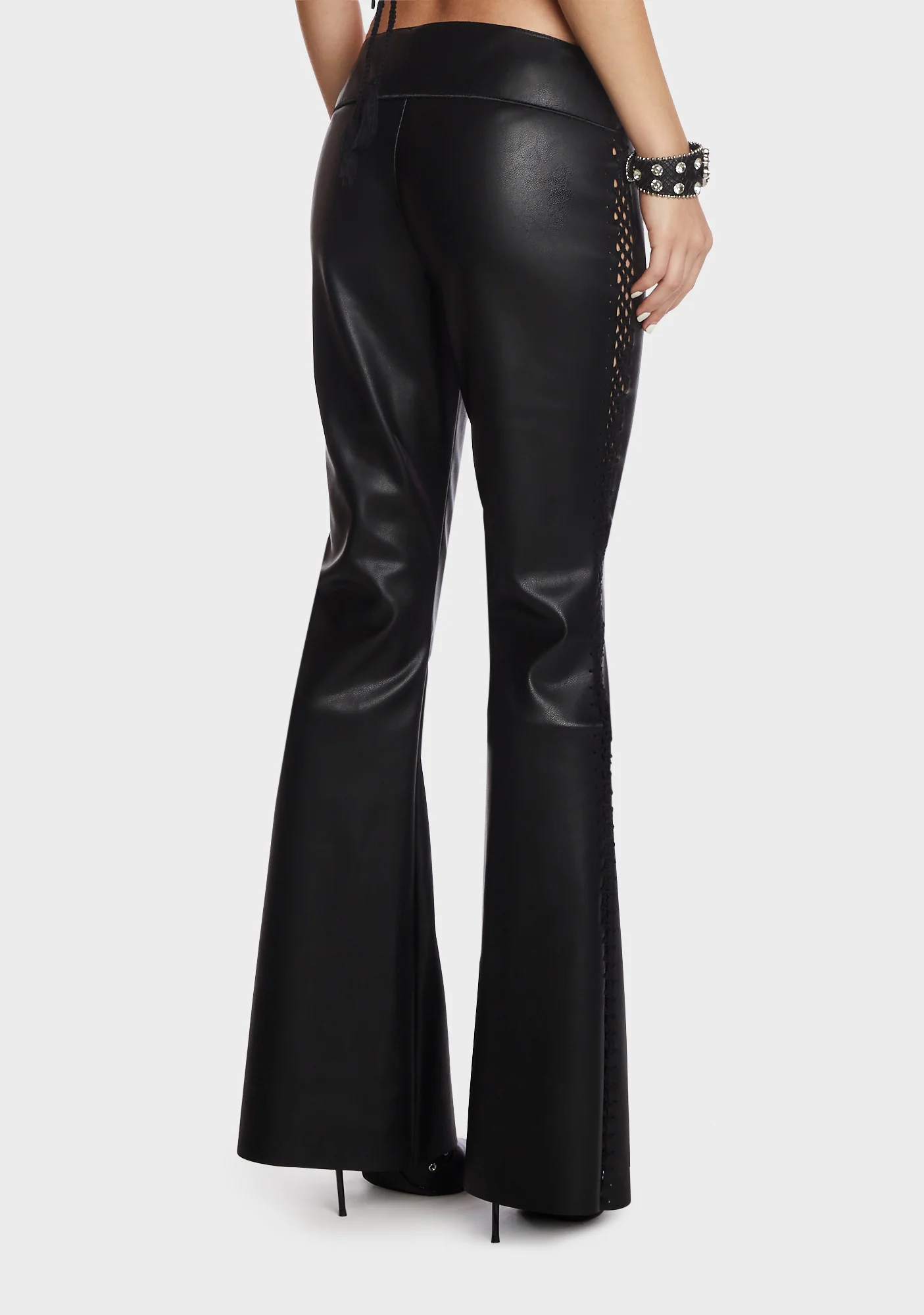 Gena Lace-Up Flares - Image 5
