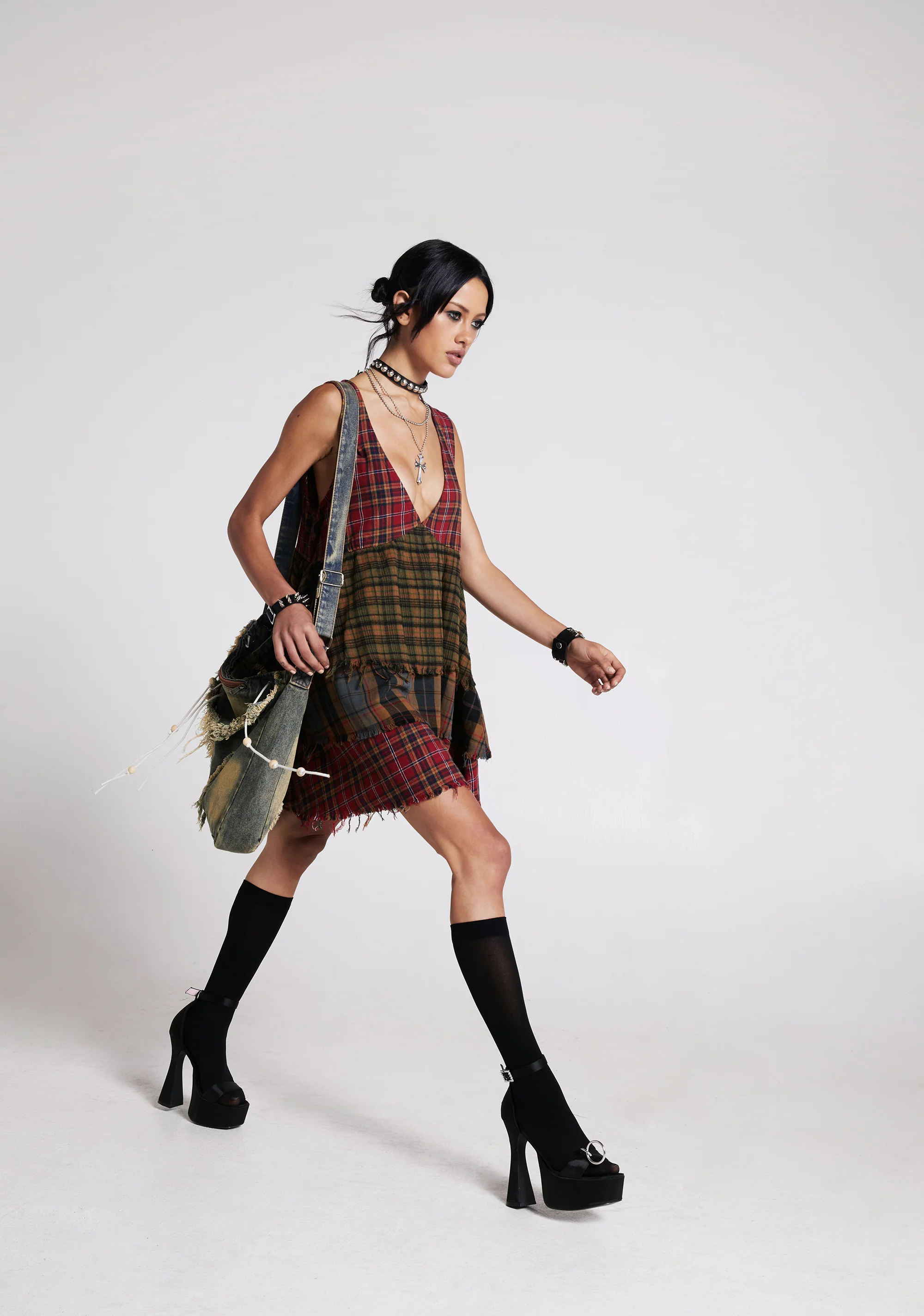 Get Over It Babydoll Dress - Red - Image 6