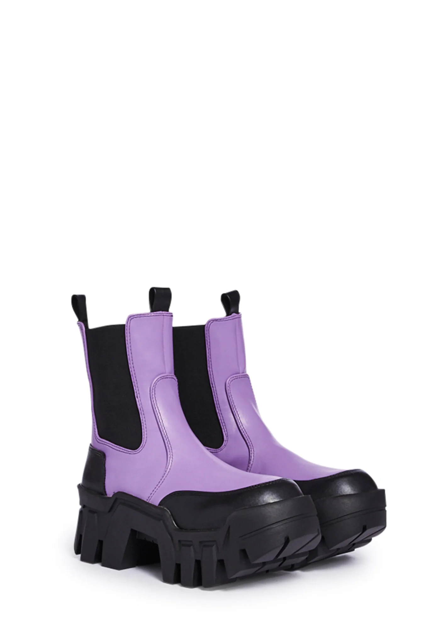 Get To It Ankle Boots - Purple - Image 3