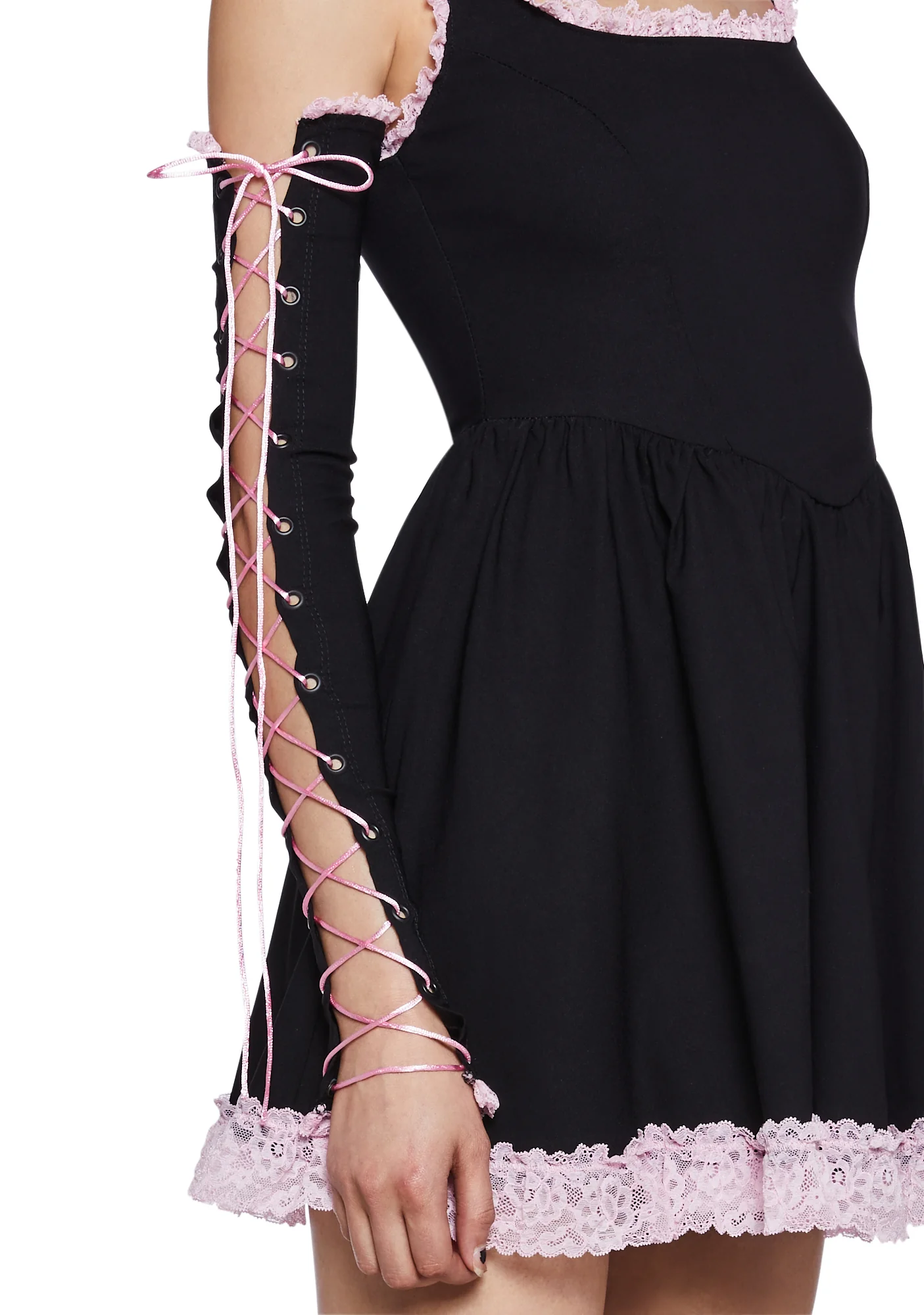 Get Your Way Mini Dress - Pink - Image 5
