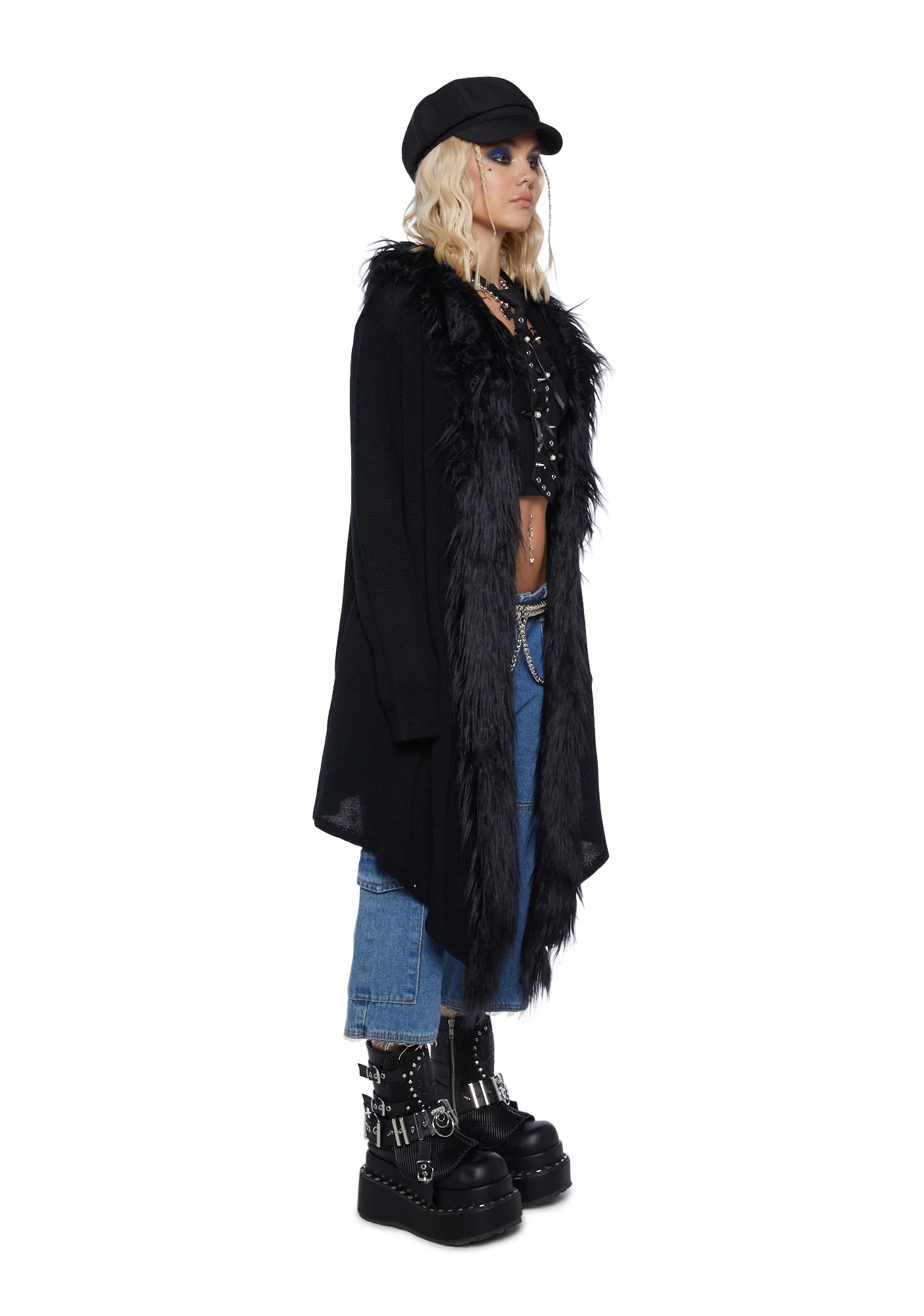 Ghostly Goals Open Front Cardigan - Image 3