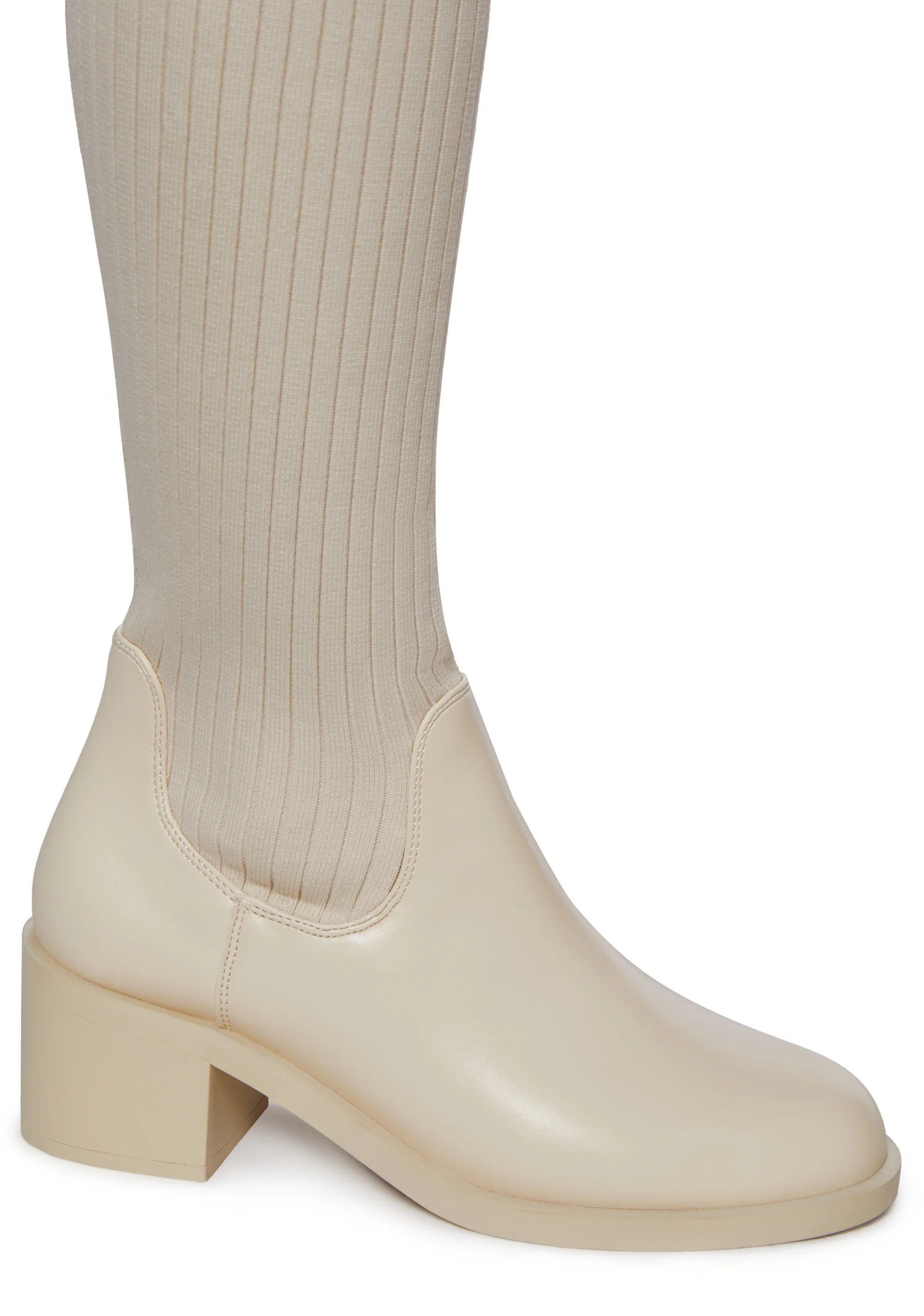 Total Rizz Knee High Boots - Off White - Image 2