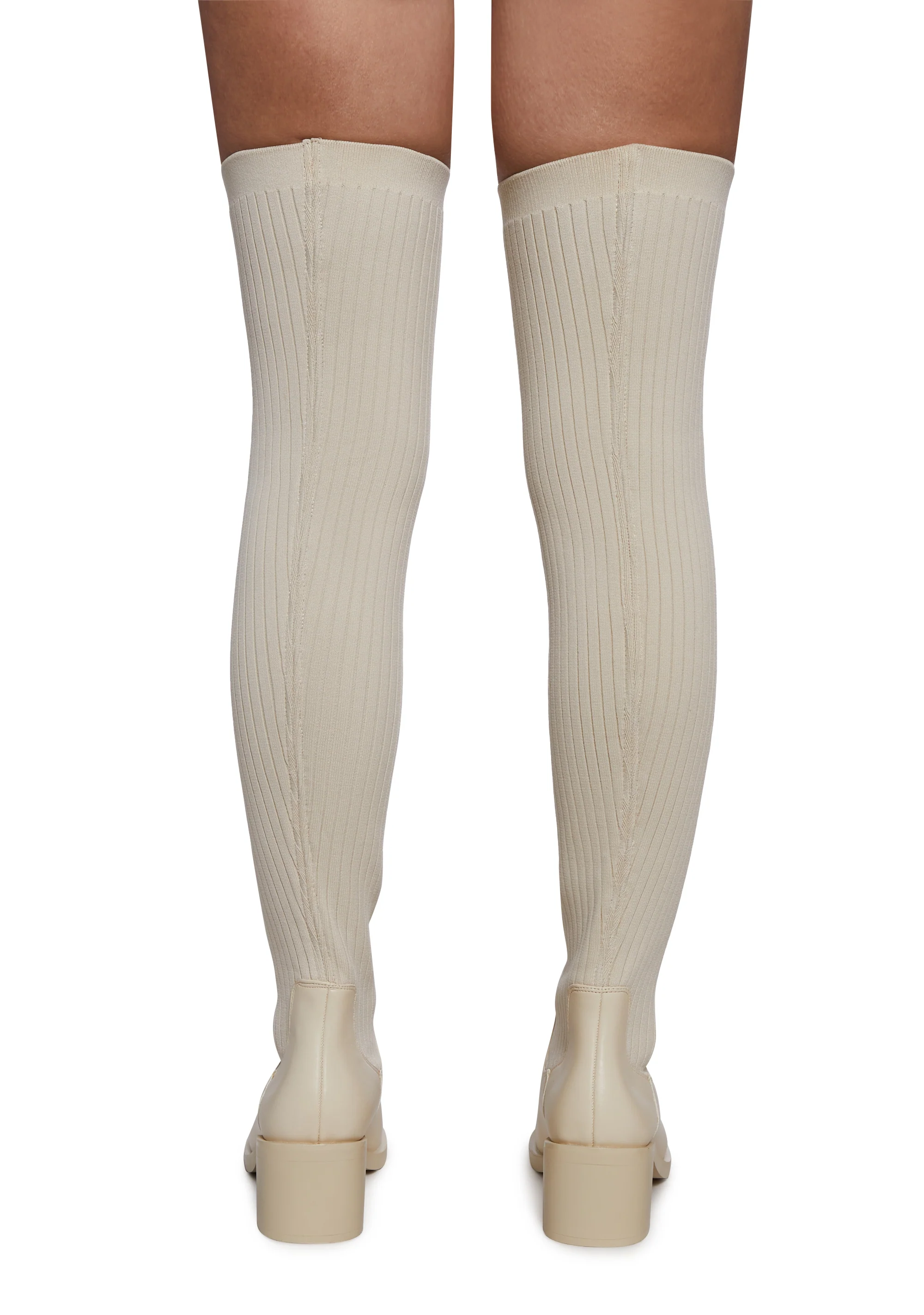 Total Rizz Knee High Boots - Off White - Image 4