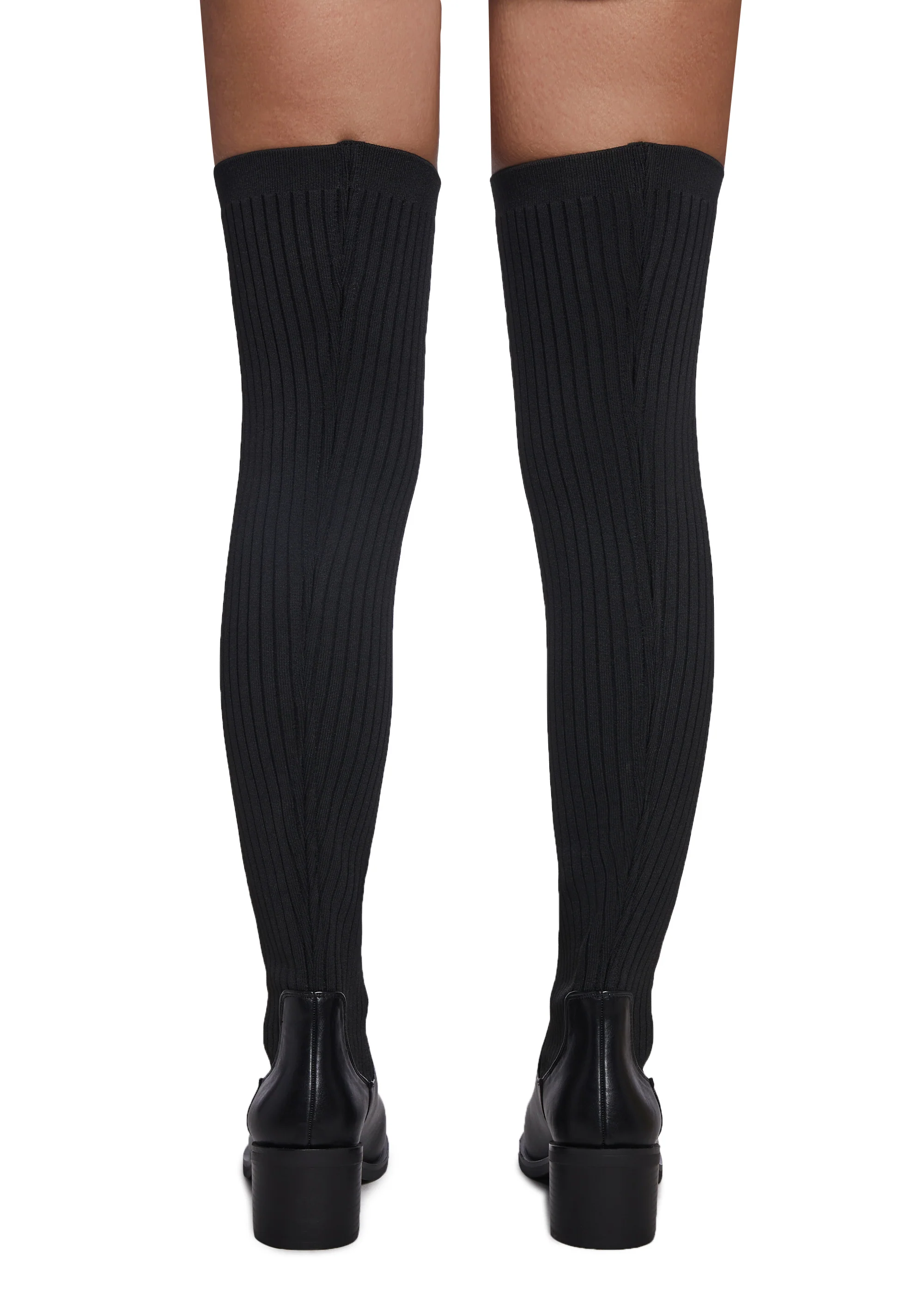 Total Rizz Knee High Boots - Black - Image 4