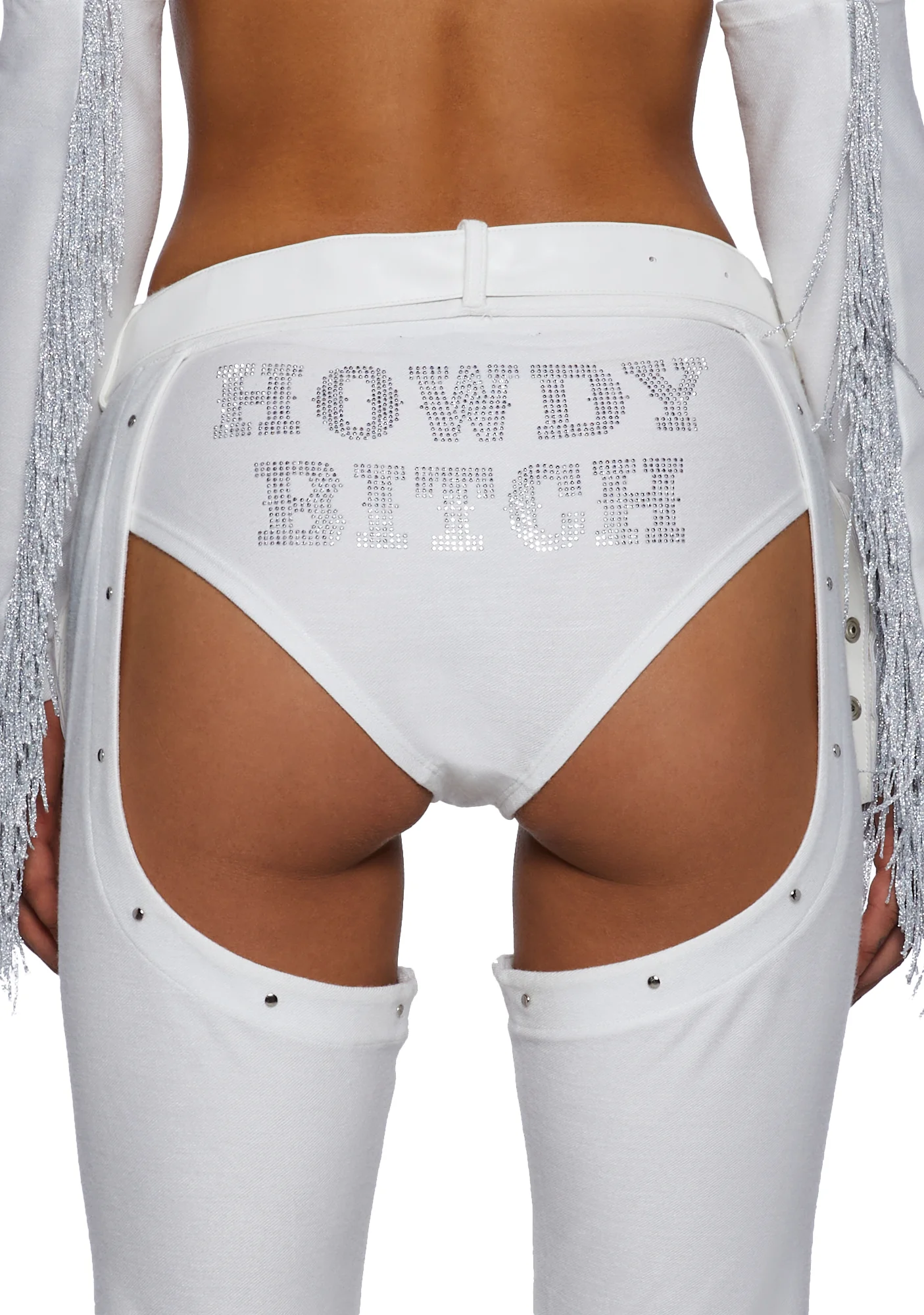 Giddy Up Cowboy Costume Set - White - Image 5