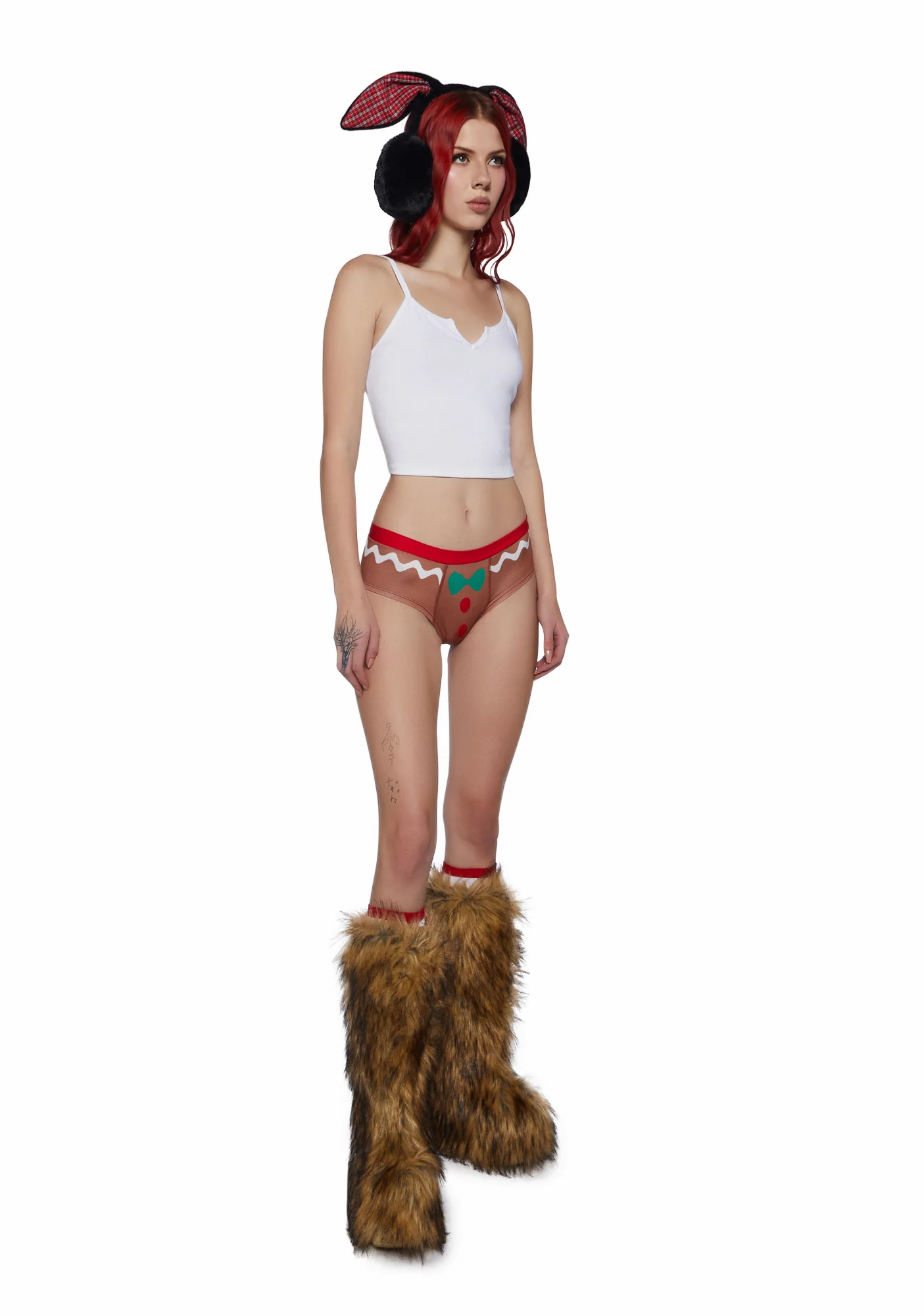 Gingerbread Graphic Panties - Image 5