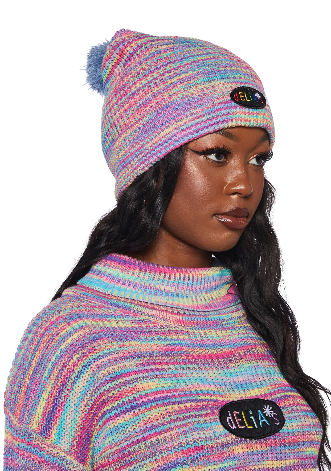 Girl Talk Knit Beanie - Image 2