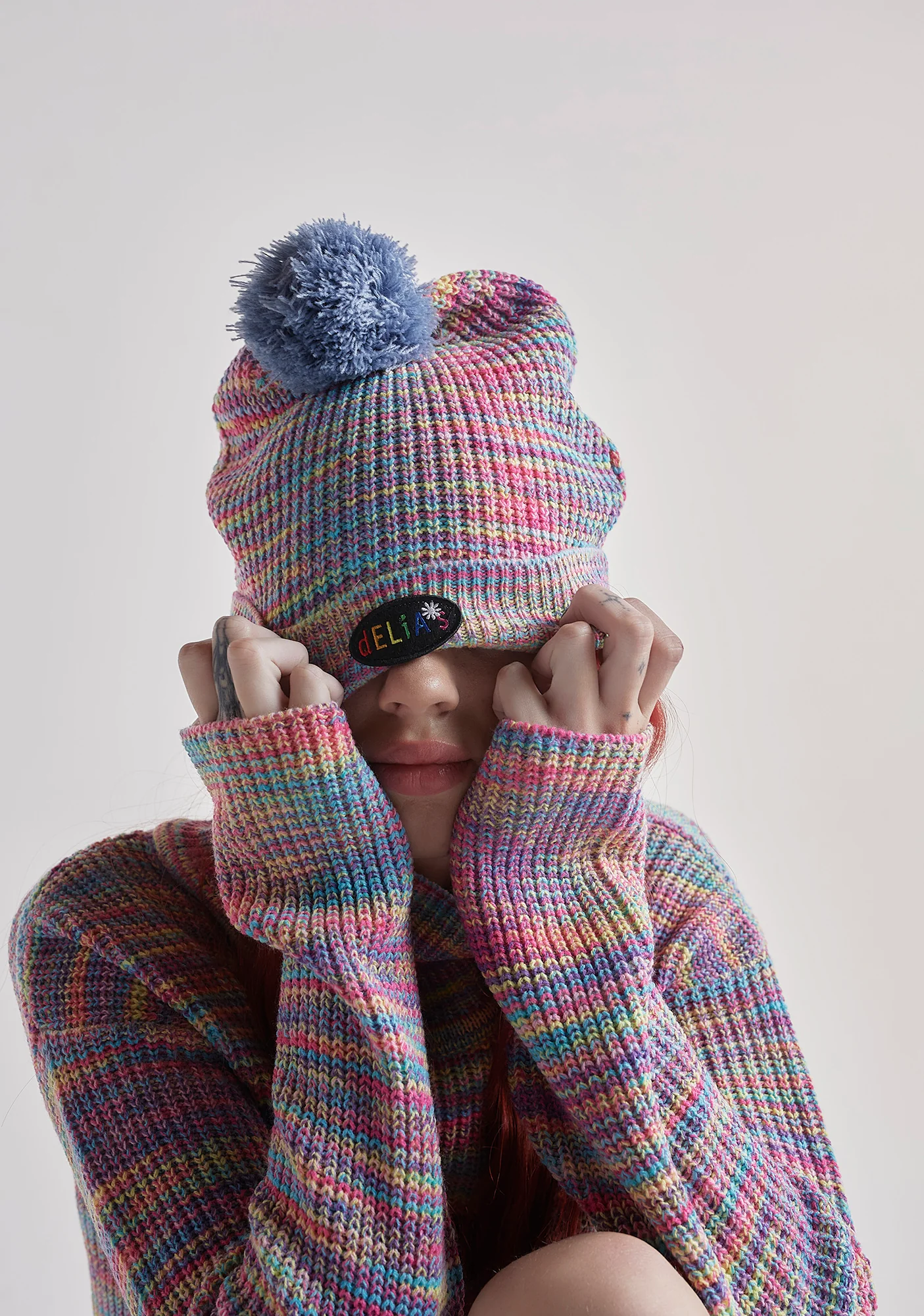 Girl Talk Knit Beanie - Image 4