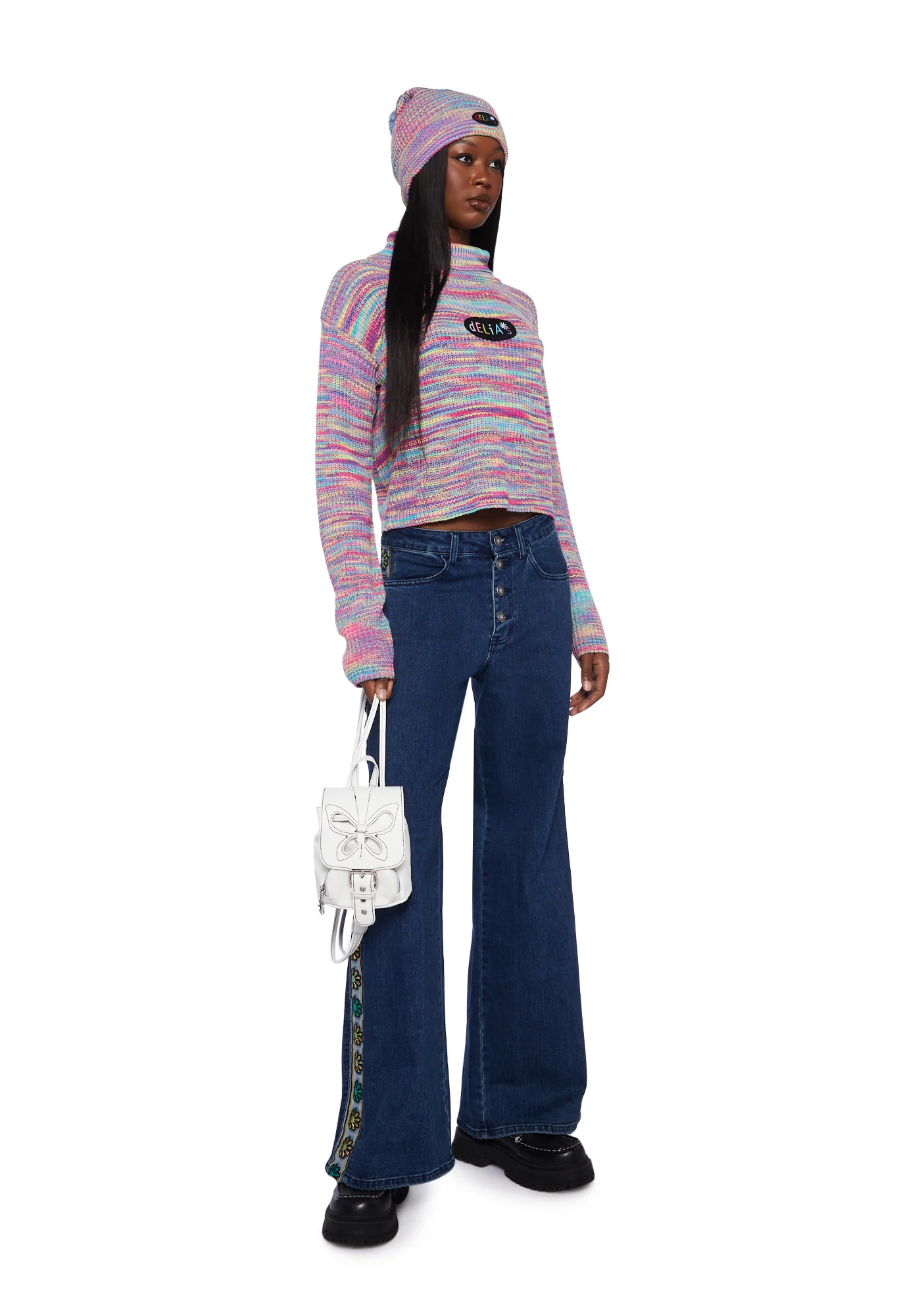 Girl Talk Turtleneck Sweater - Image 2