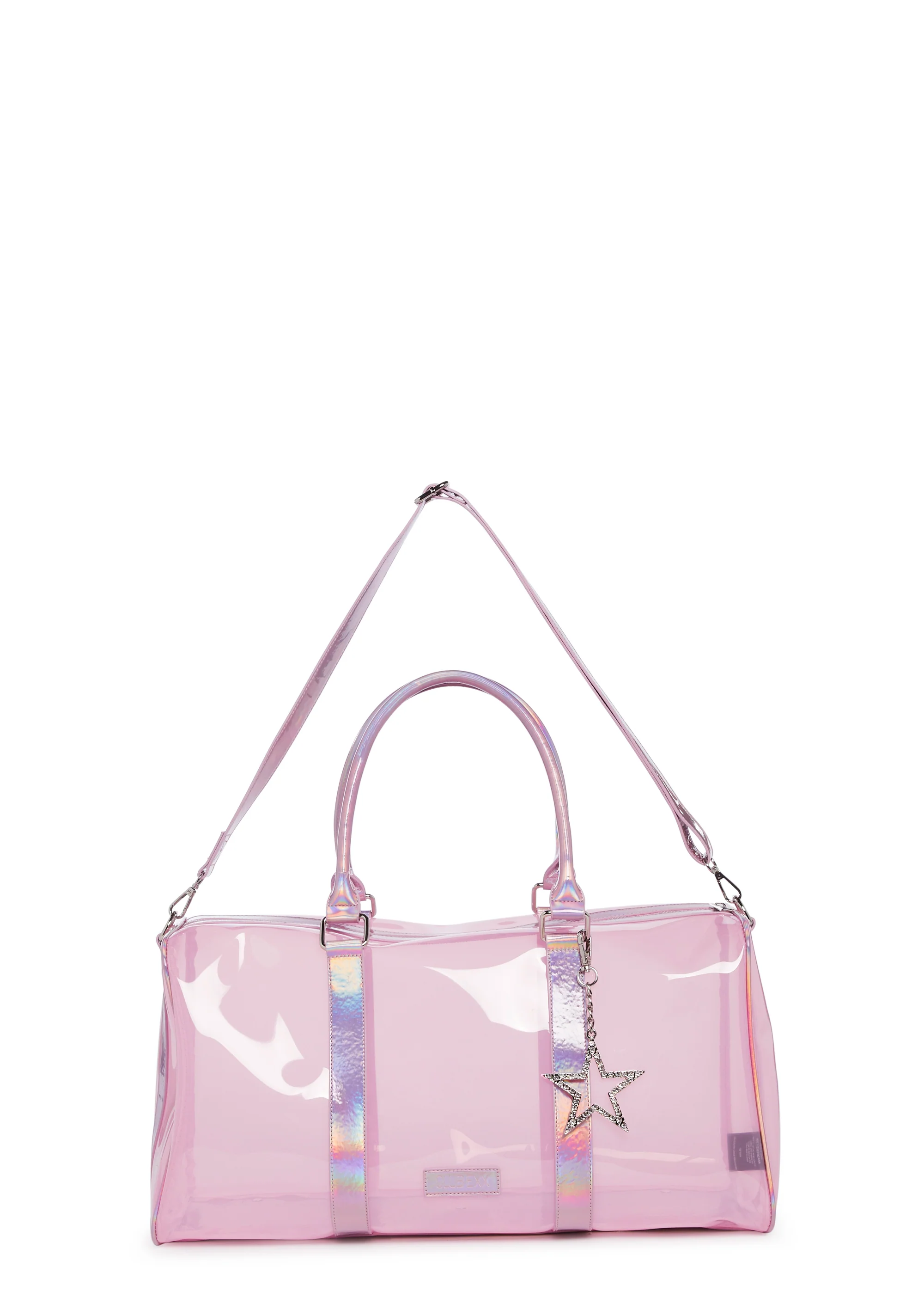 Girl's Trip Clear Weekender Bag - Pink - Image 5