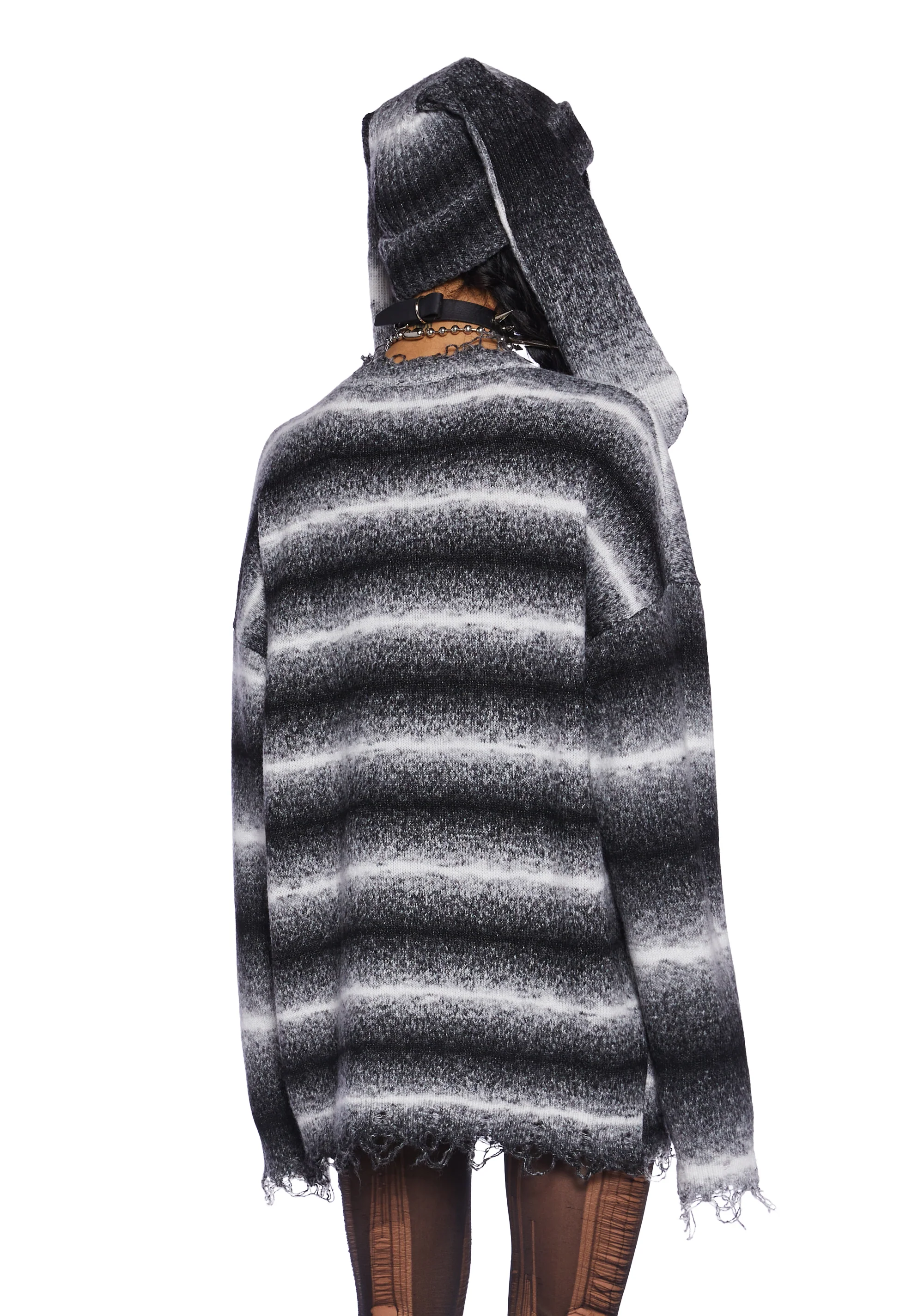 Girly Grunge Sweater And Beanie Set - Image 4