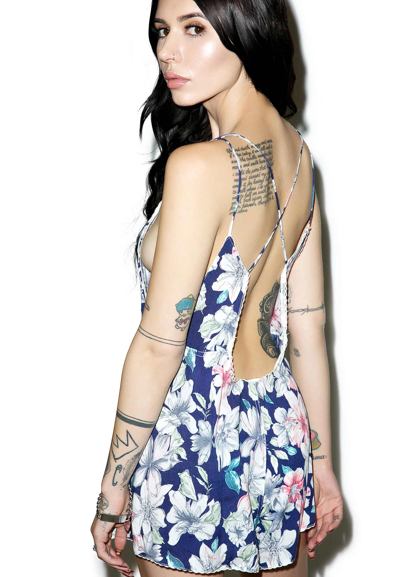 Give Me Flowers Romper - Image 4
