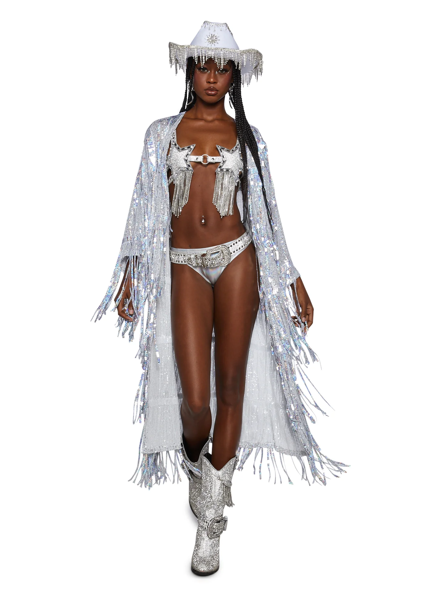 Glam All Night Sequin Duster - Image 5