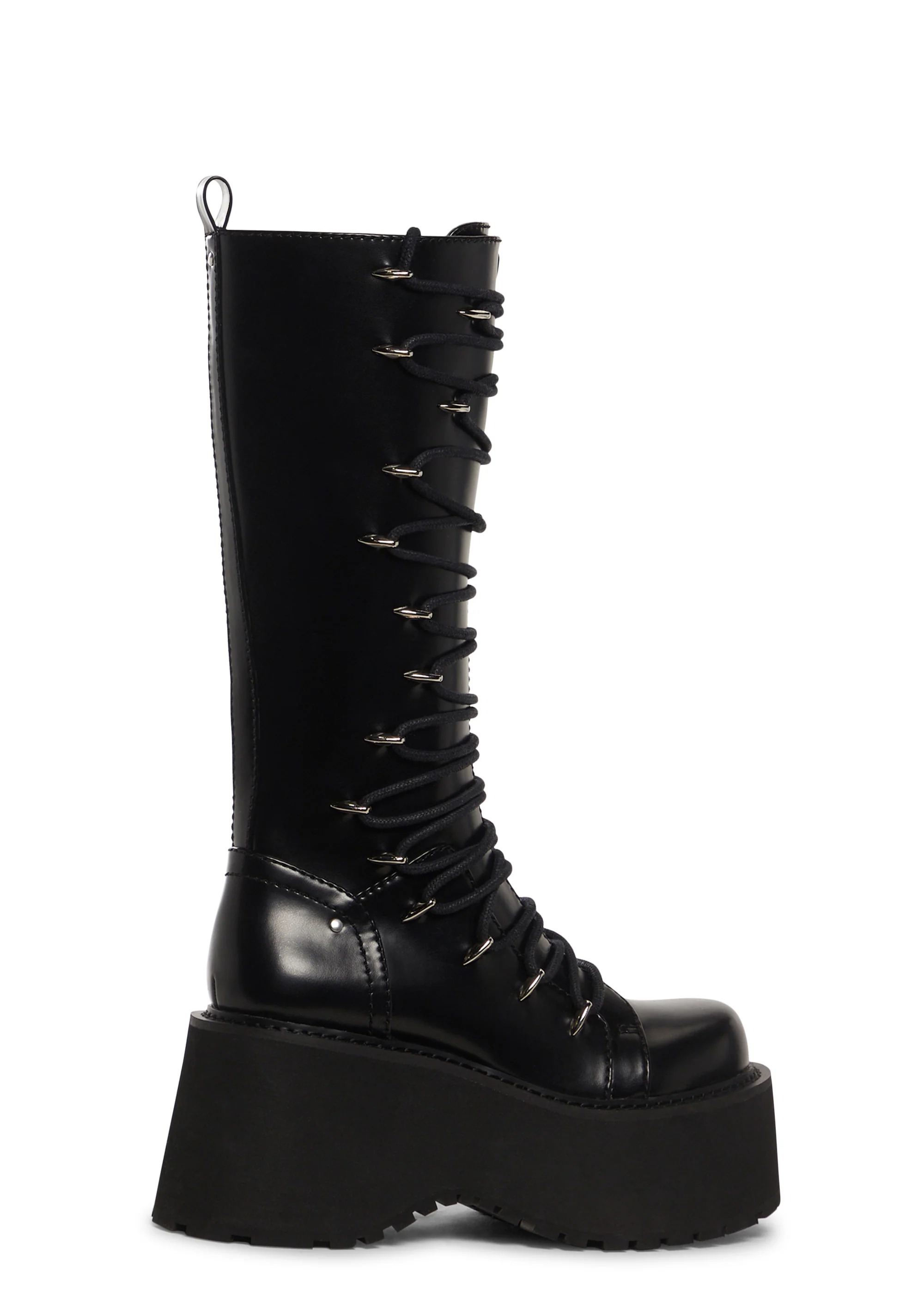 Glam Grit Knee High Boots - Image 2