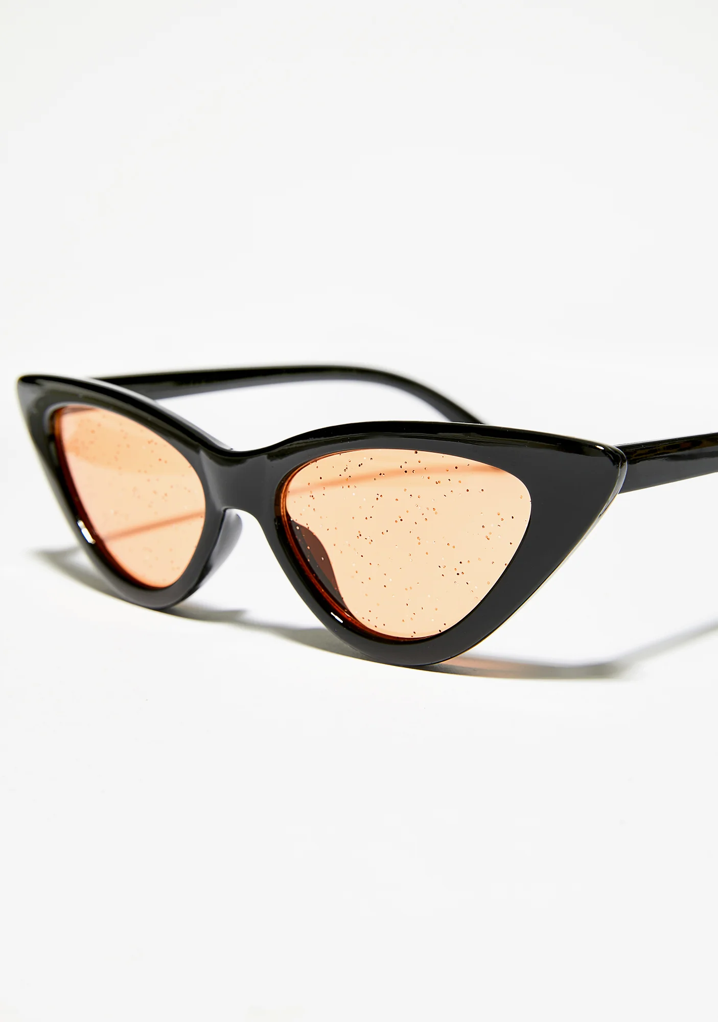 Glam Kitten Glitter Sunglasses - Image 3