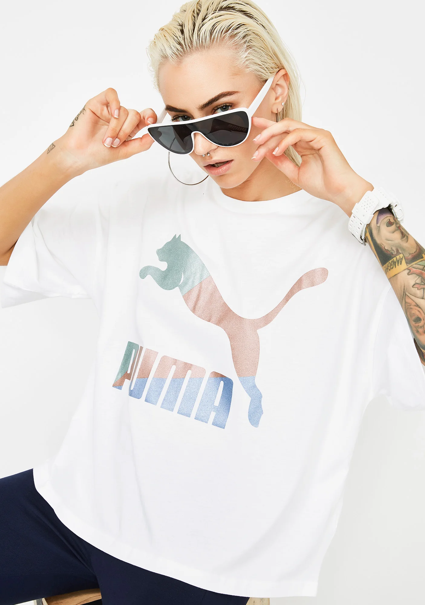 Glam Oversized Tee - Image 2