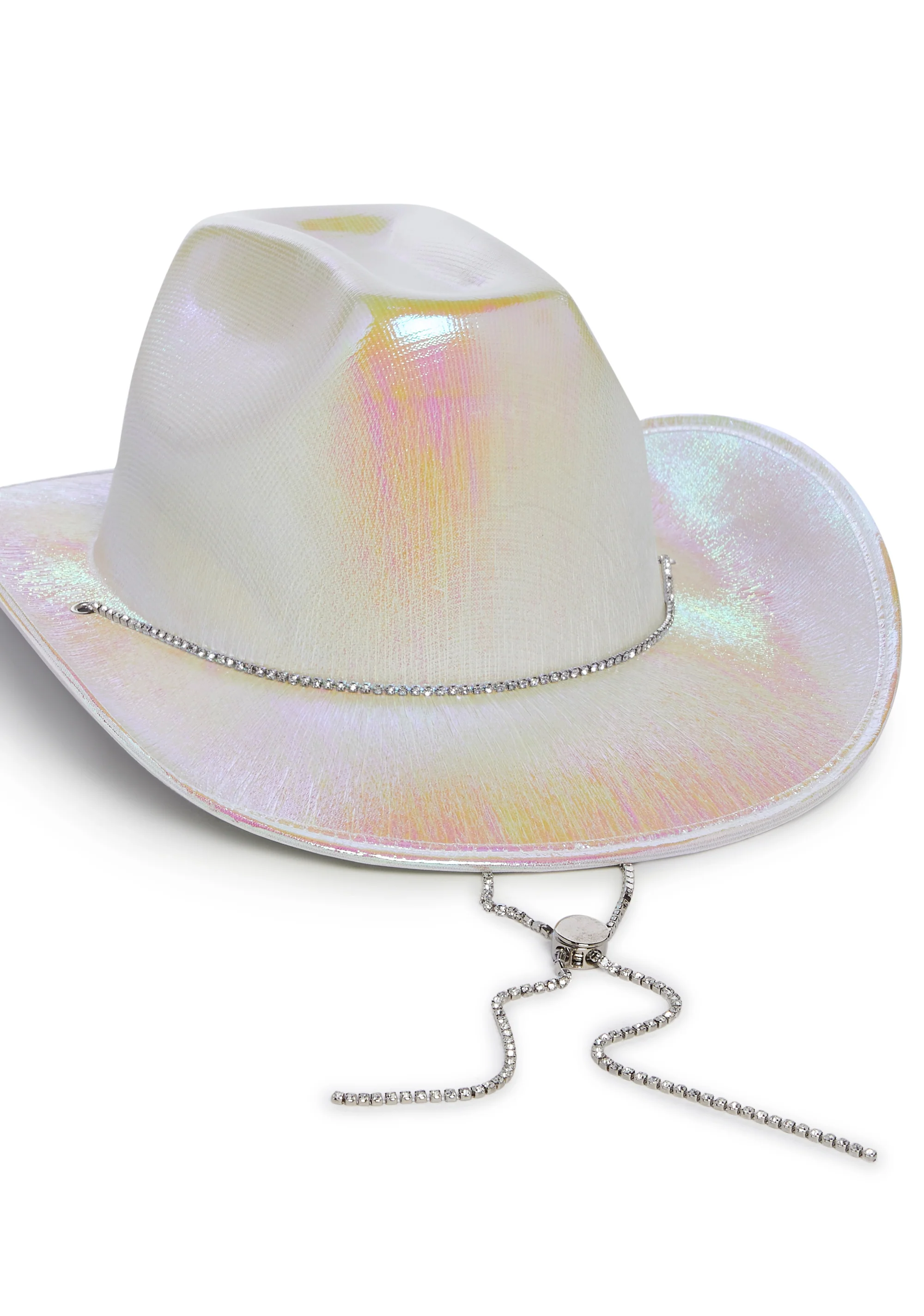 Gleam And Glow Cowboy Hat - White - Image 4