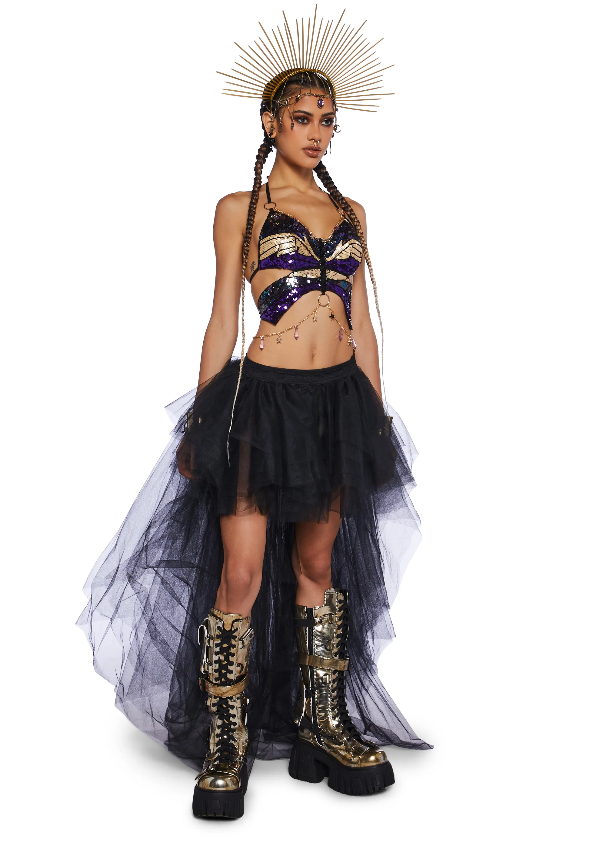 Glimmer Goddess Sequin Top - Image 2