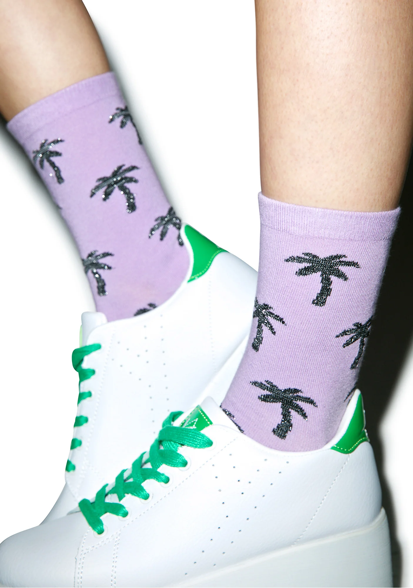 Glitter Palms Socks - Image 5