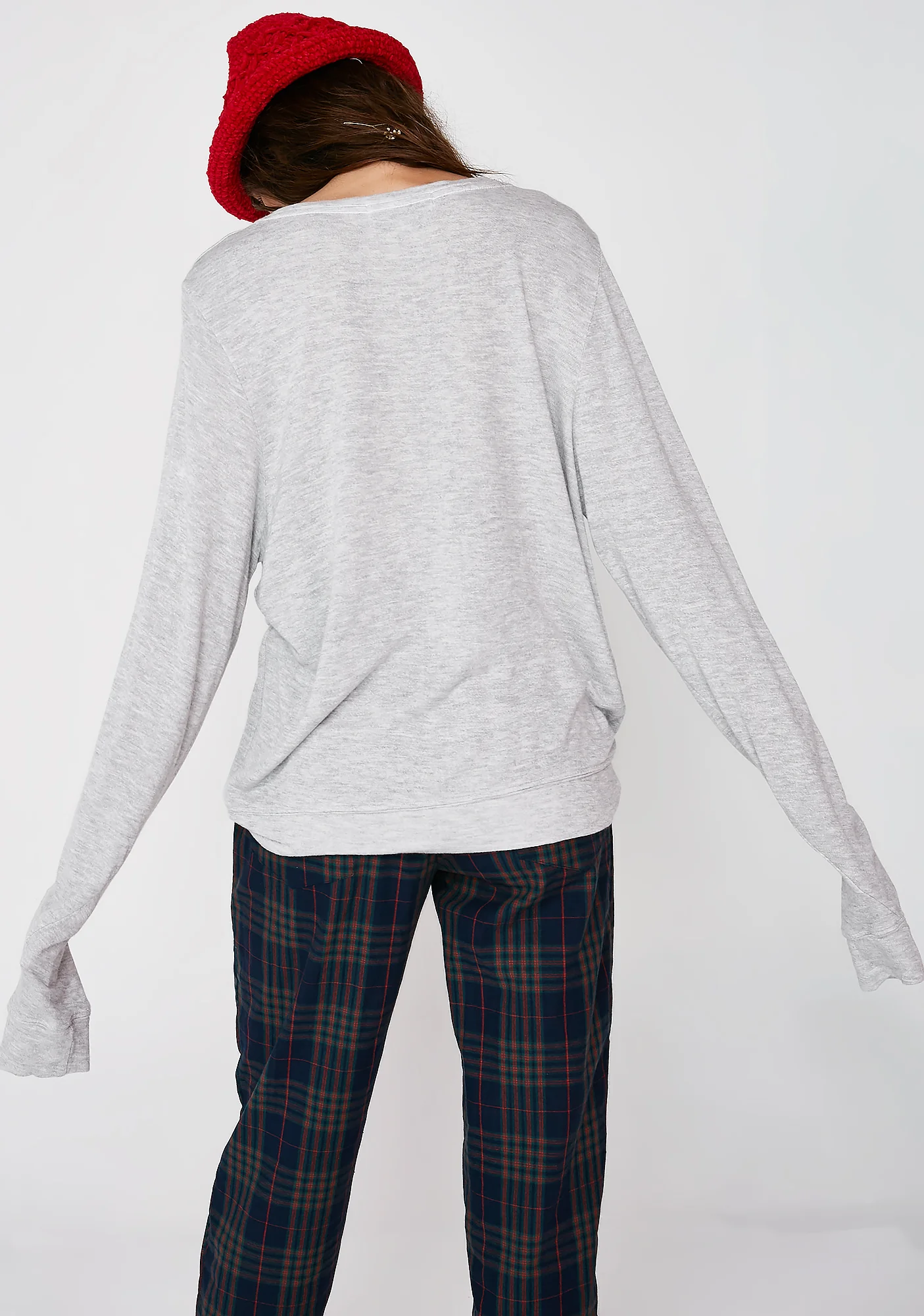 Glitz Heart Baggy Beach Jumper - Image 4